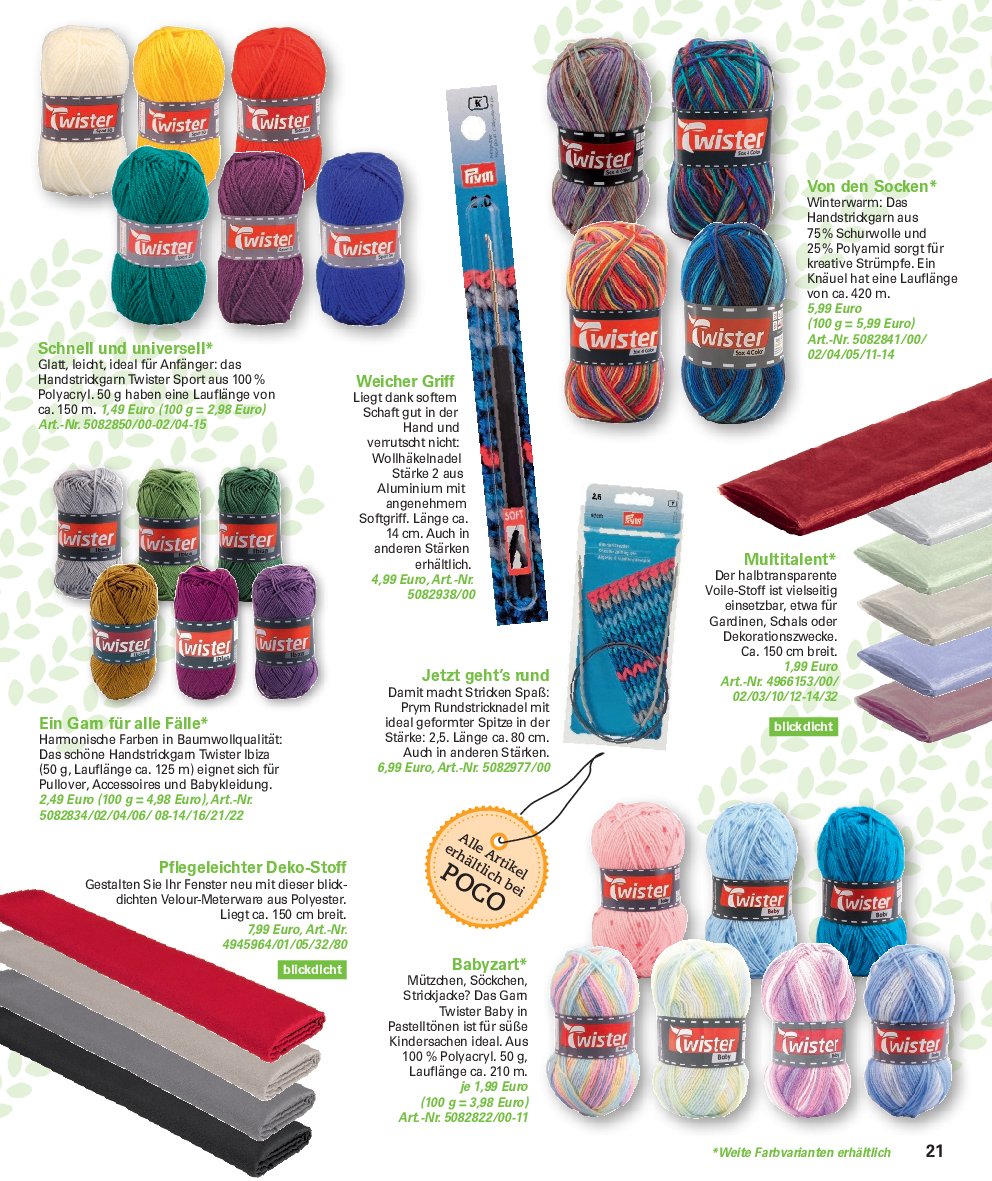 poco - Poco - Wohnwelt Herbst-Prospekt gültig vom 01.09. bis 30.11. - page: 21