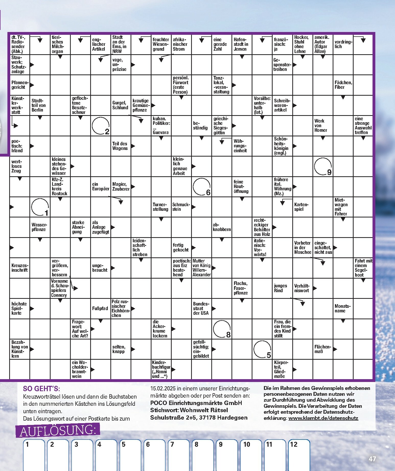 poco - Poco - Winter-Prospekt gültig vom 01.12. bis 15.02. - page: 47
