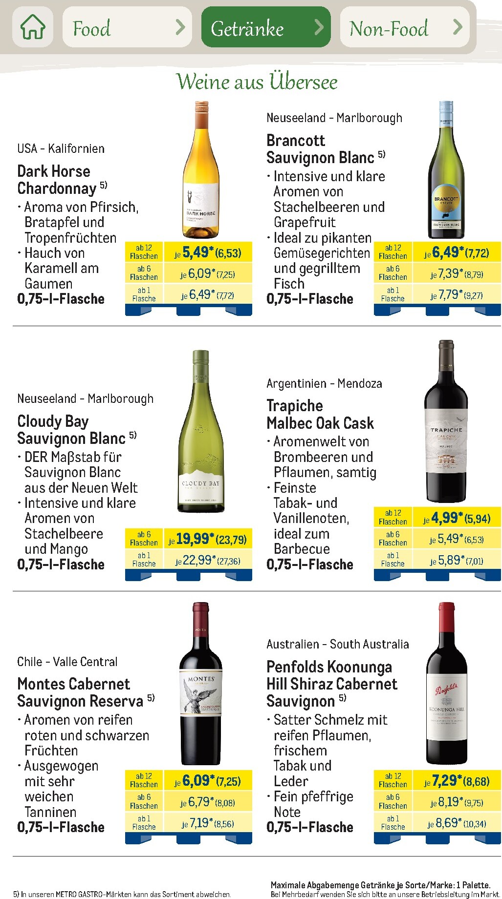 metro - Metro - Saisonkatalog Outdoor Dining Prospekt nächste Woche – von Montag 01.06.2026 bis Freitag 31.07.2026 - page: 63