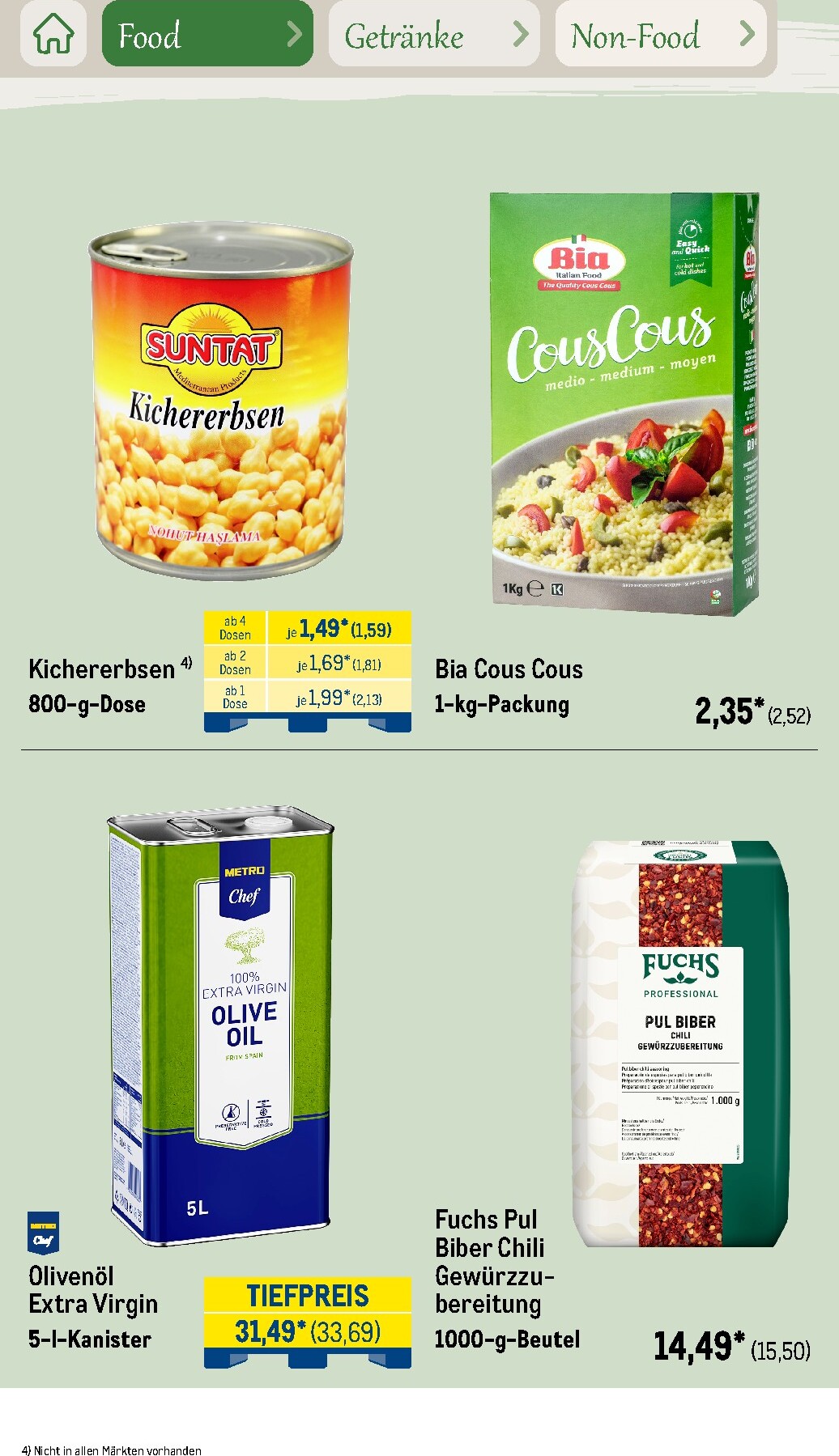 metro - Metro - Saisonkatalog Outdoor Dining Prospekt nächste Woche – von Montag 01.06.2026 bis Freitag 31.07.2026 - page: 17