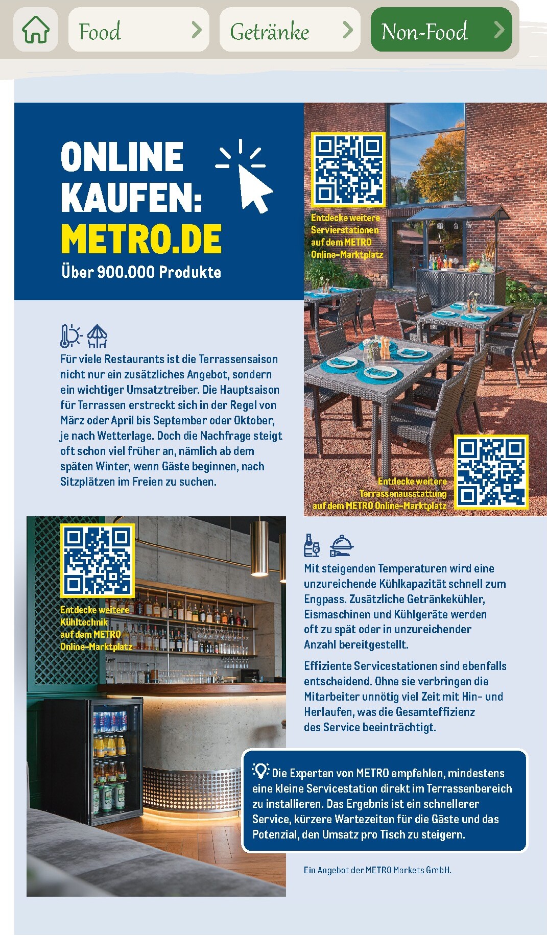 metro - Metro - Saisonkatalog Outdoor Dining Prospekt nächste Woche – von Montag 01.06.2026 bis Freitag 31.07.2026 - page: 82
