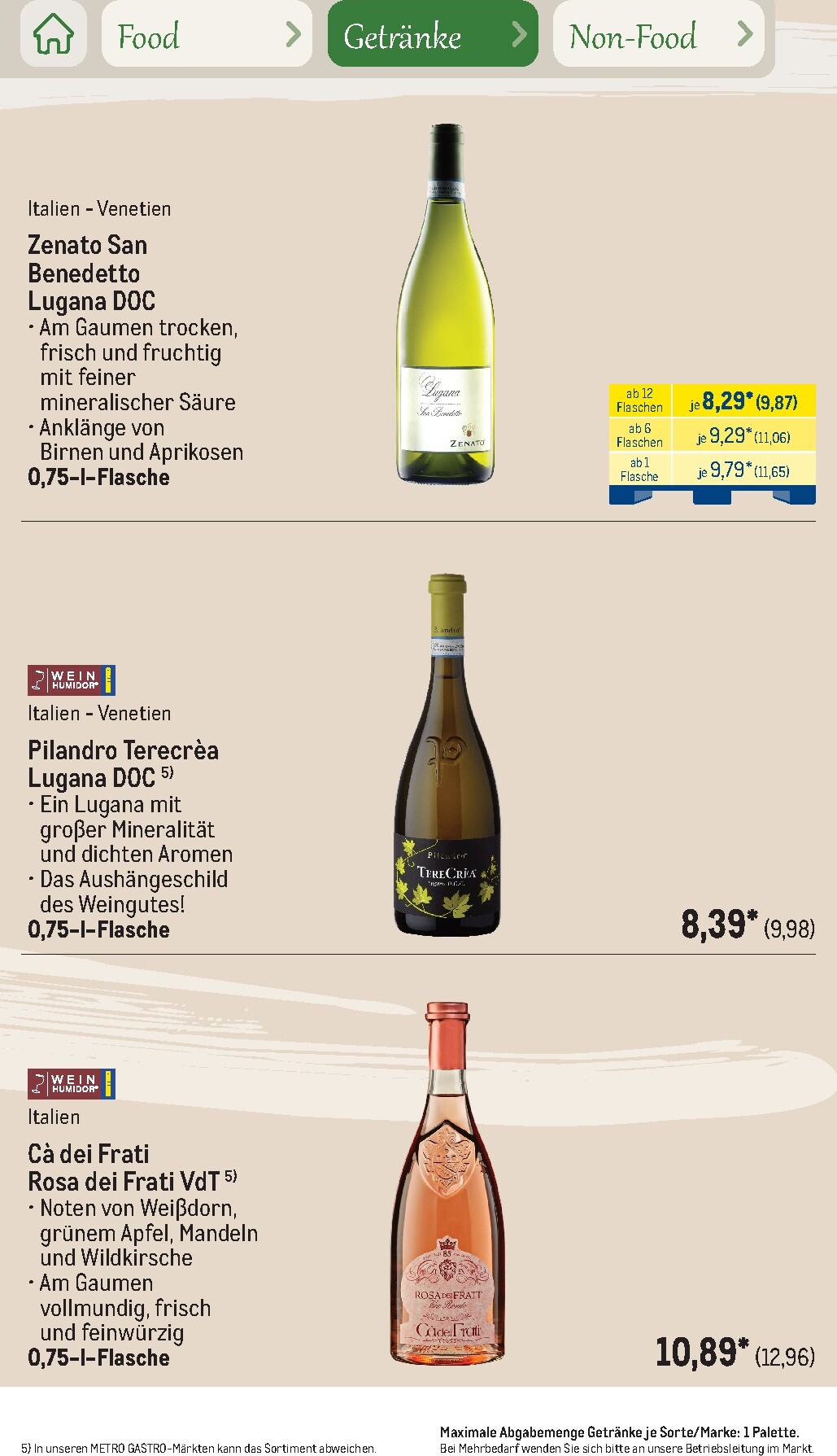 metro - Metro - Saisonkatalog Outdoor Dining Prospekt nächste Woche – von Montag 01.06.2026 bis Freitag 31.07.2026 - page: 50