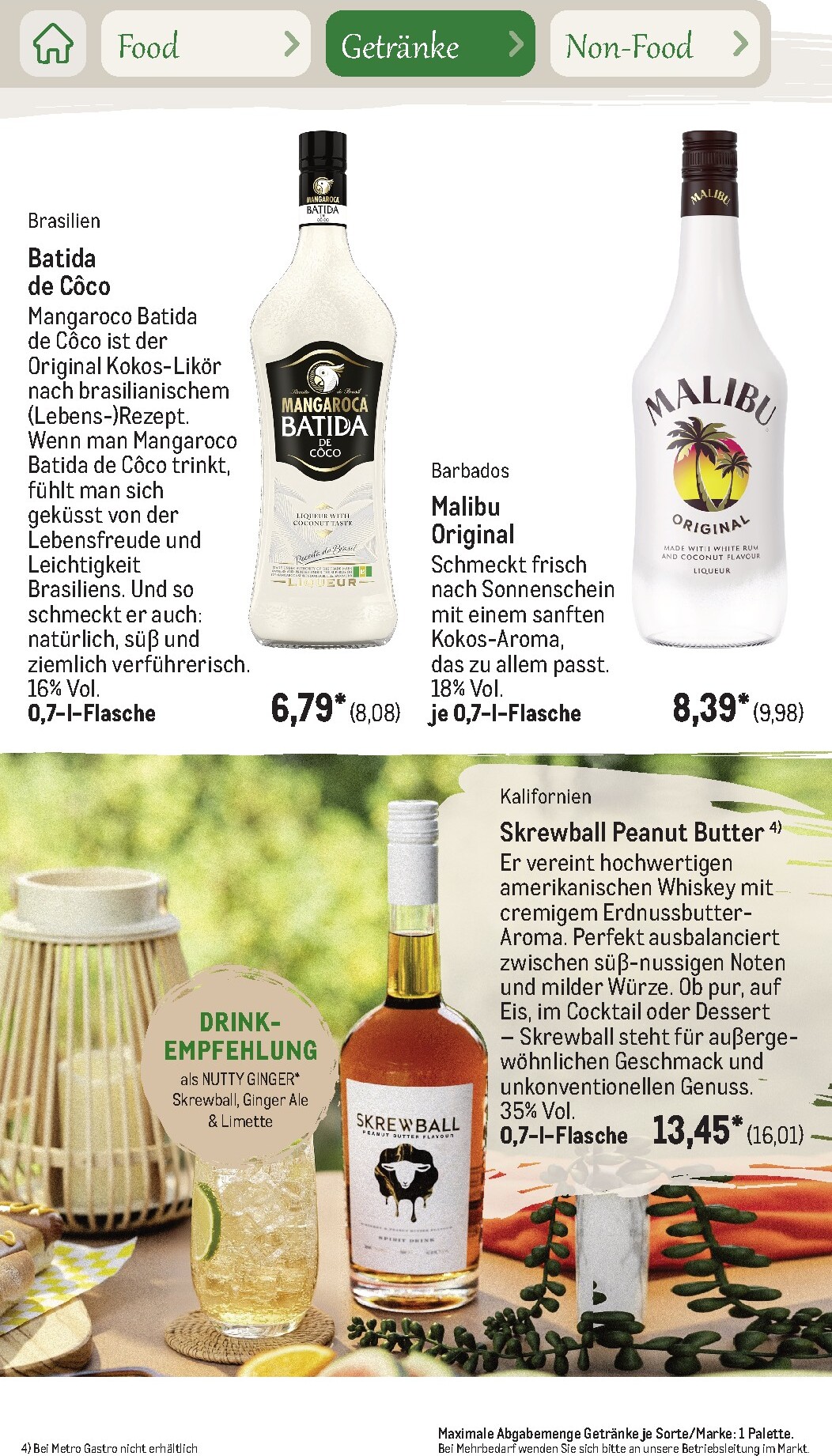 metro - Metro - Saisonkatalog Outdoor Dining Prospekt nächste Woche – von Montag 01.06.2026 bis Freitag 31.07.2026 - page: 75
