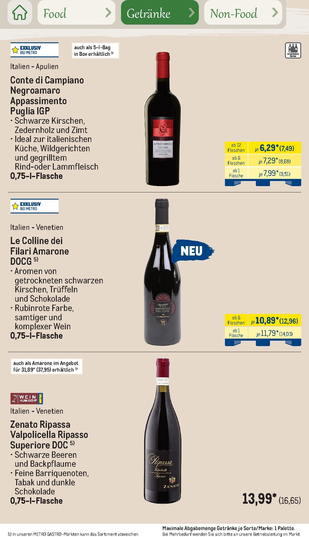 metro - Metro - Saisonkatalog Outdoor Dining Prospekt nächste Woche – von Montag 01.06.2026 bis Freitag 31.07.2026 - page: 56