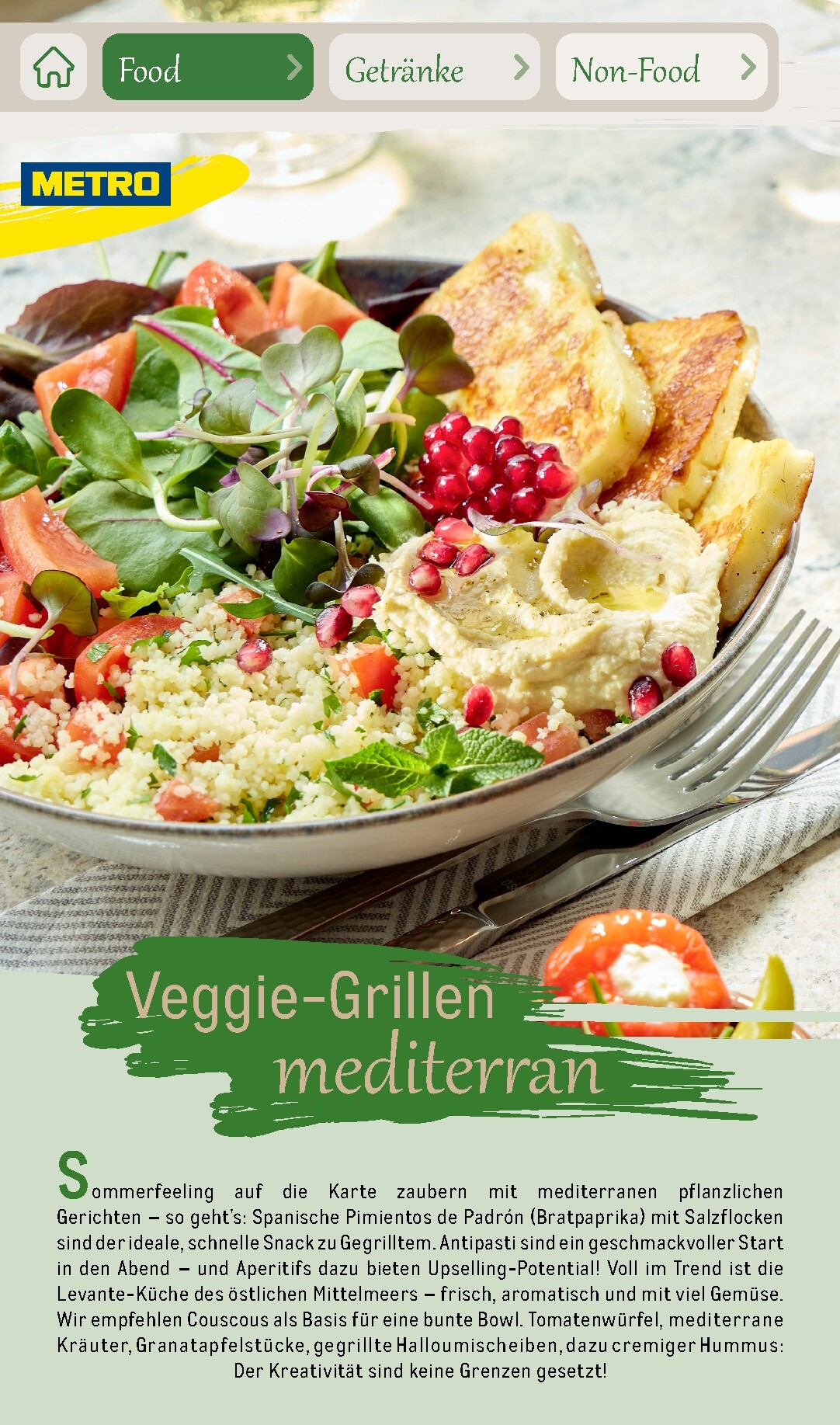 metro - Metro - Saisonkatalog Outdoor Dining Prospekt nächste Woche – von Montag 01.06.2026 bis Freitag 31.07.2026 - page: 14