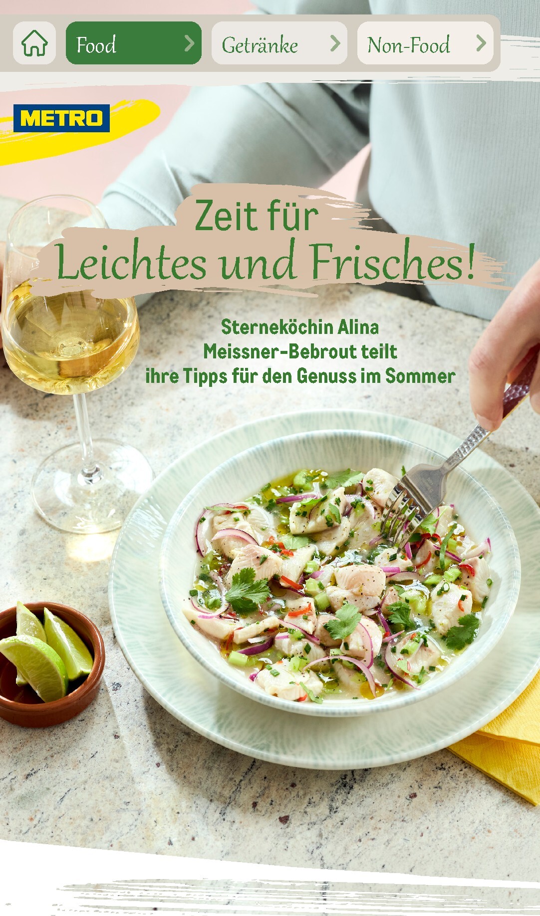 metro - Metro - Saisonkatalog Outdoor Dining Prospekt – von Montag 01.06.2026 bis Freitag 31.07.2026 - page: 18