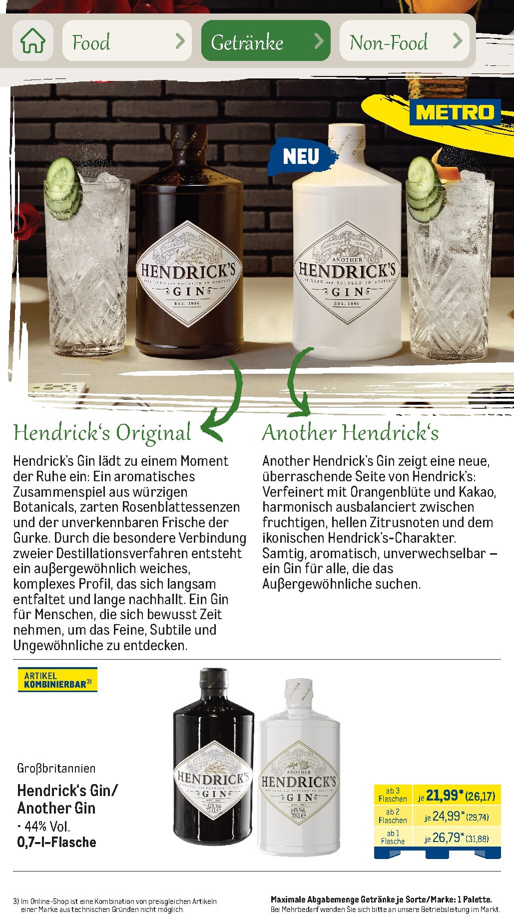 metro - Metro - Saisonkatalog Outdoor Dining Prospekt – von Montag 01.06.2026 bis Freitag 31.07.2026 - page: 84