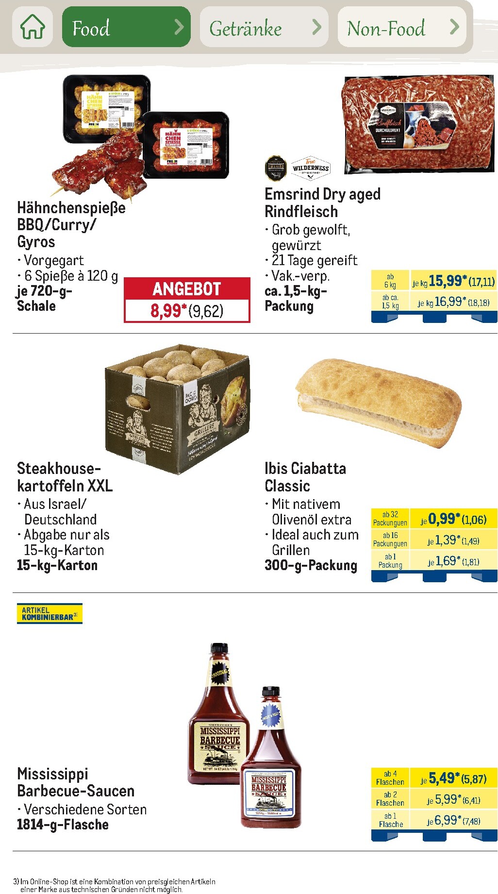 metro - Metro - Saisonkatalog Outdoor Dining Prospekt – von Montag 01.06.2026 bis Freitag 31.07.2026 - page: 6