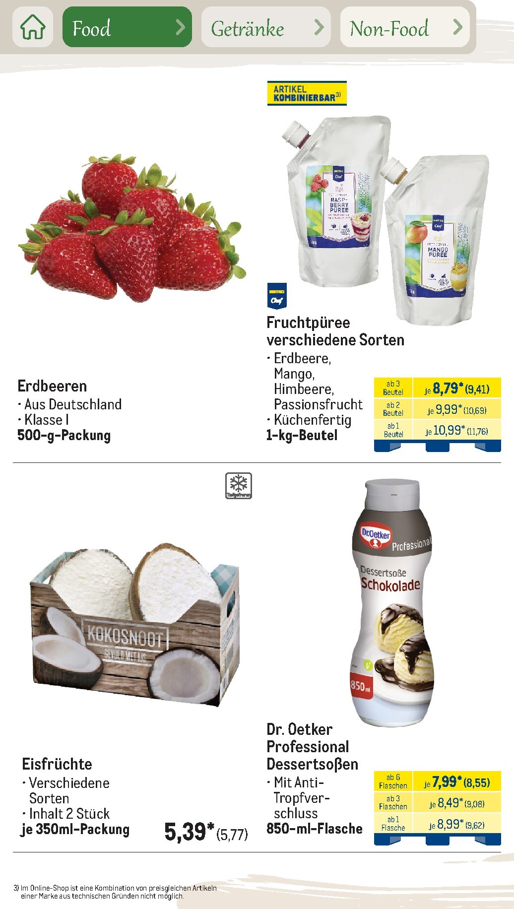 metro - Metro - Saisonkatalog Outdoor Dining Prospekt – von Montag 01.06.2026 bis Freitag 31.07.2026 - page: 31