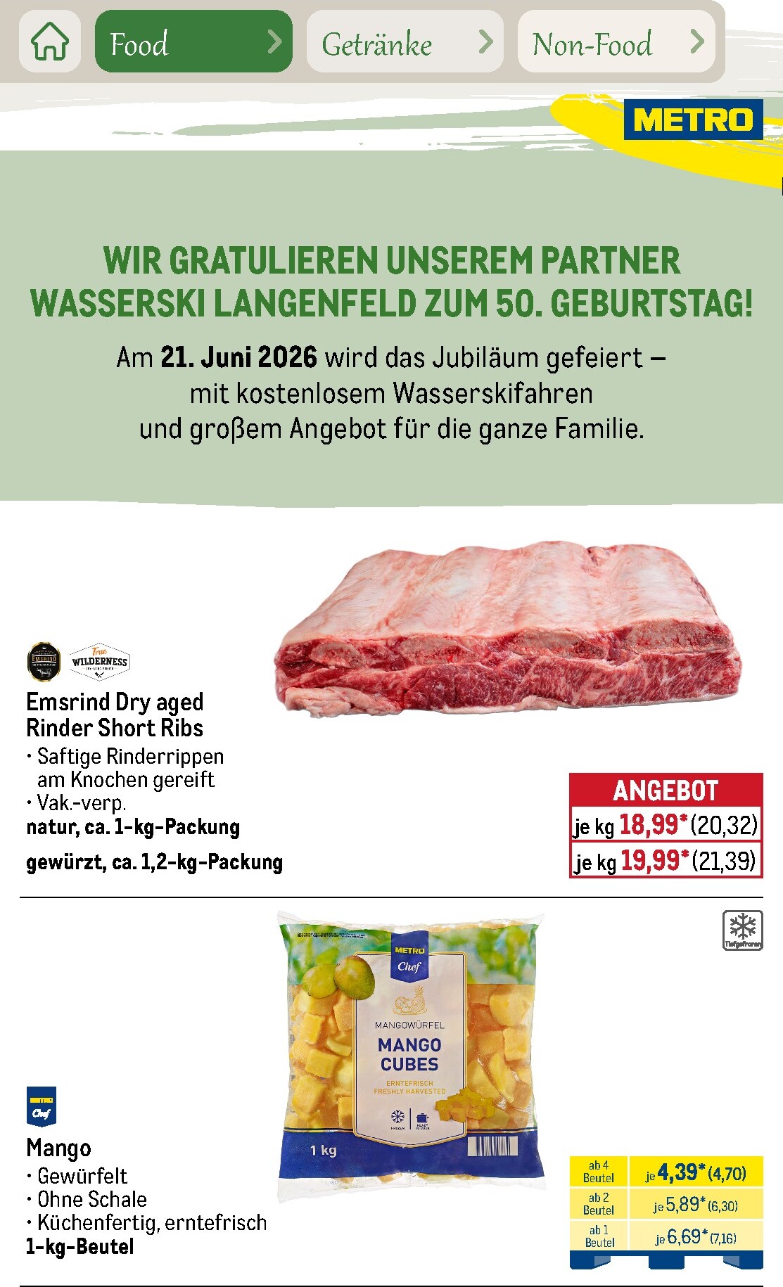 metro - Metro - Saisonkatalog Outdoor Dining Prospekt – von Montag 01.06.2026 bis Freitag 31.07.2026 - page: 25