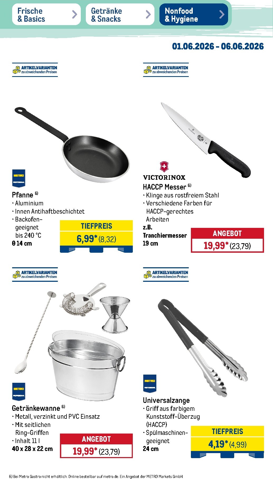 metro - Metro - NonFood-Angebote Prospekt – von Montag 01.06.2026 bis Samstag 06.06.2026 - page: 7