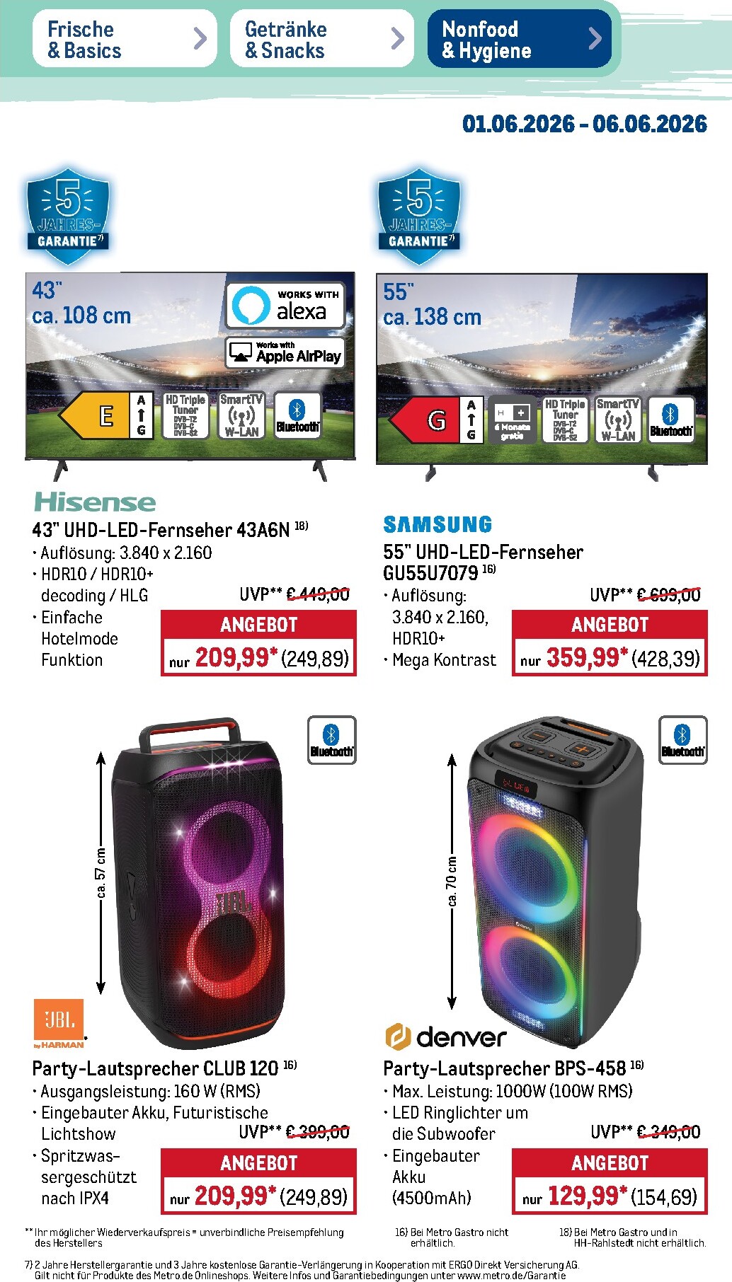 metro - Metro - NonFood-Angebote Prospekt – von Montag 01.06.2026 bis Samstag 06.06.2026 - page: 12