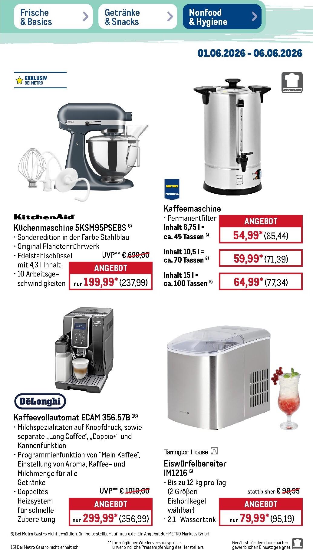 metro - Metro - NonFood-Angebote Prospekt – von Montag 01.06.2026 bis Samstag 06.06.2026 - page: 10