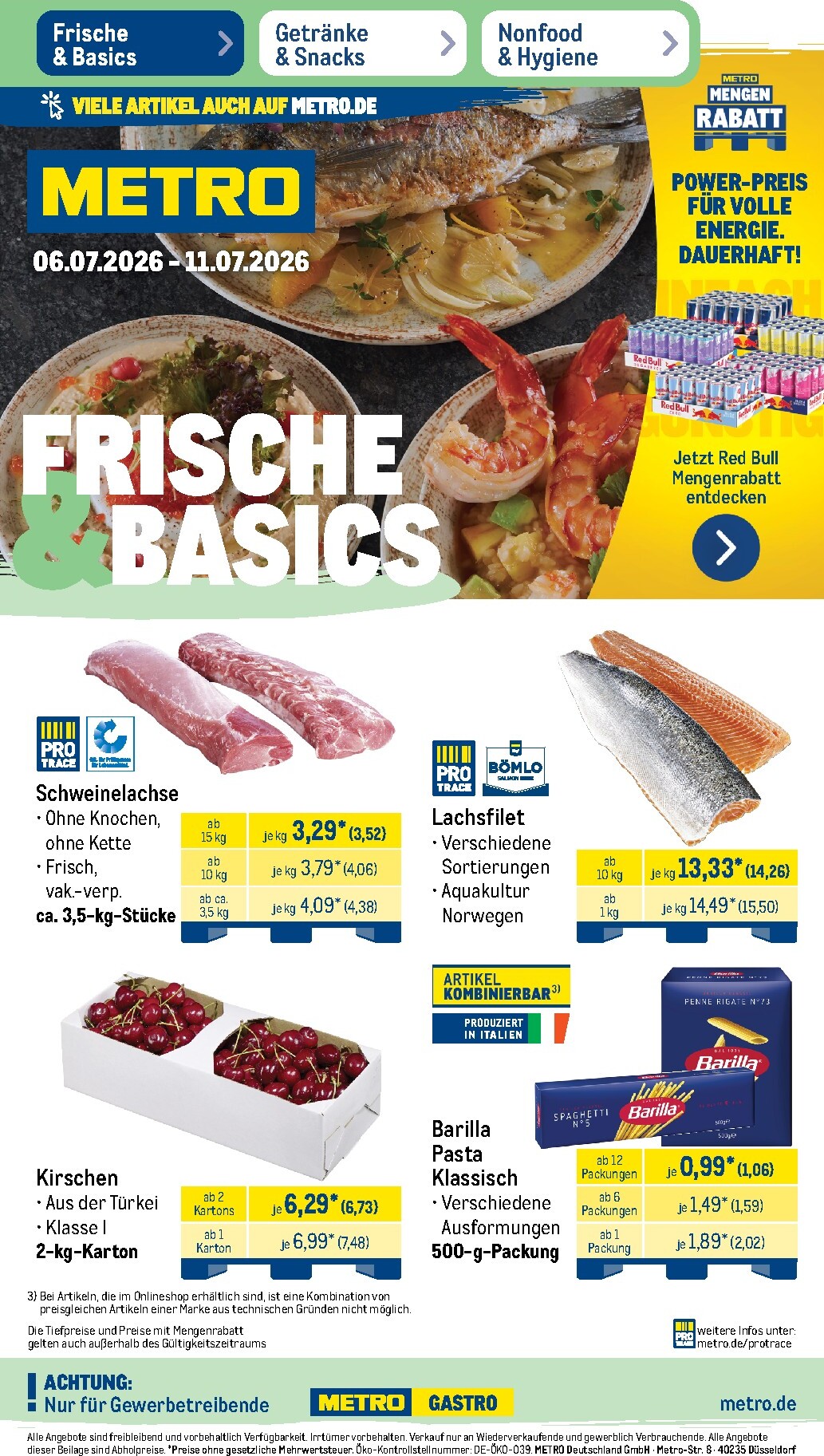 metro - Metro Prospekt nächste Woche – von Montag 06.07.2026 bis Samstag 11.07.2026