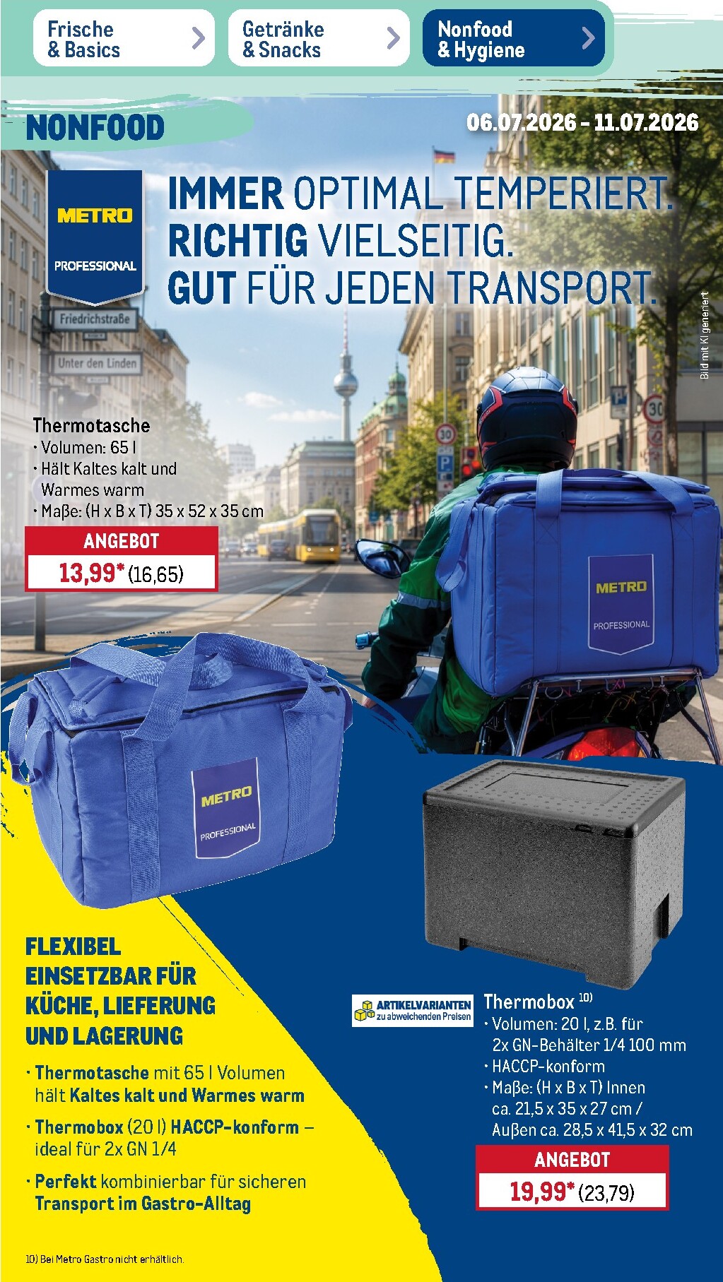 metro - Metro - NonFood Prospekt nächste Woche – von Montag 06.07.2026 bis Samstag 11.07.2026 - page: 7