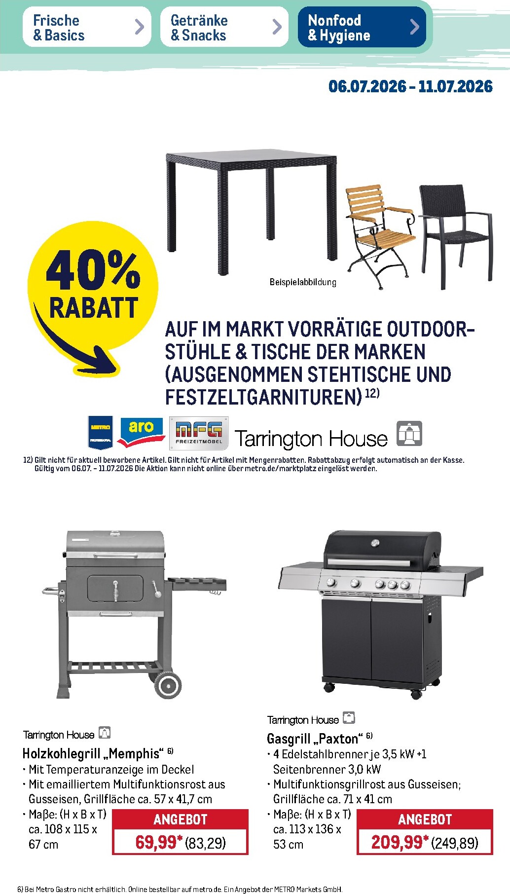 metro - Metro - NonFood Prospekt nächste Woche – von Montag 06.07.2026 bis Samstag 11.07.2026 - page: 9