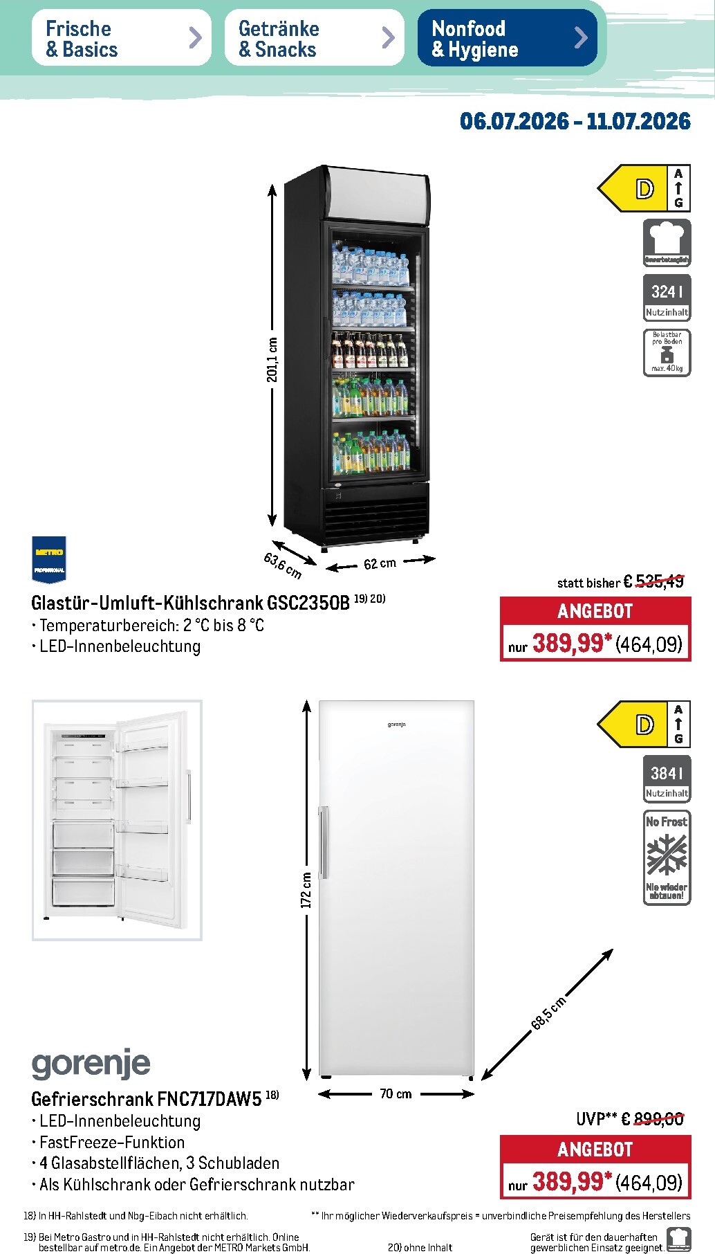 metro - Metro - NonFood Prospekt nächste Woche – von Montag 06.07.2026 bis Samstag 11.07.2026 - page: 10