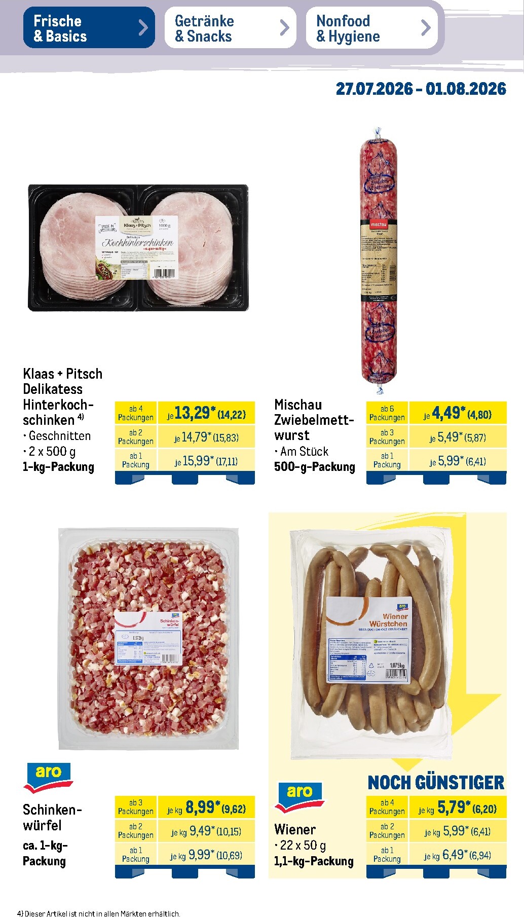 metro - Metro - NonFood Prospekt nächste Woche – von Montag 27.07.2026 bis Samstag 01.08.2026 - page: 41