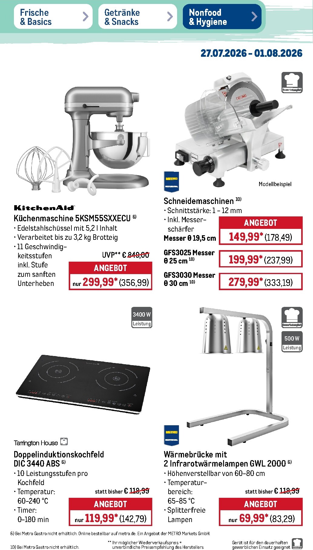 metro - Metro - NonFood Prospekt nächste Woche – von Montag 27.07.2026 bis Samstag 01.08.2026 - page: 11