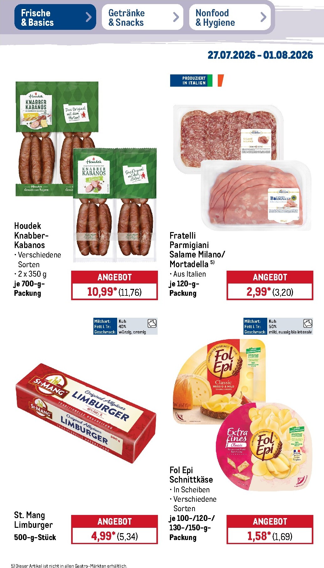 metro - Metro - NonFood Prospekt nächste Woche – von Montag 27.07.2026 bis Samstag 01.08.2026 - page: 42