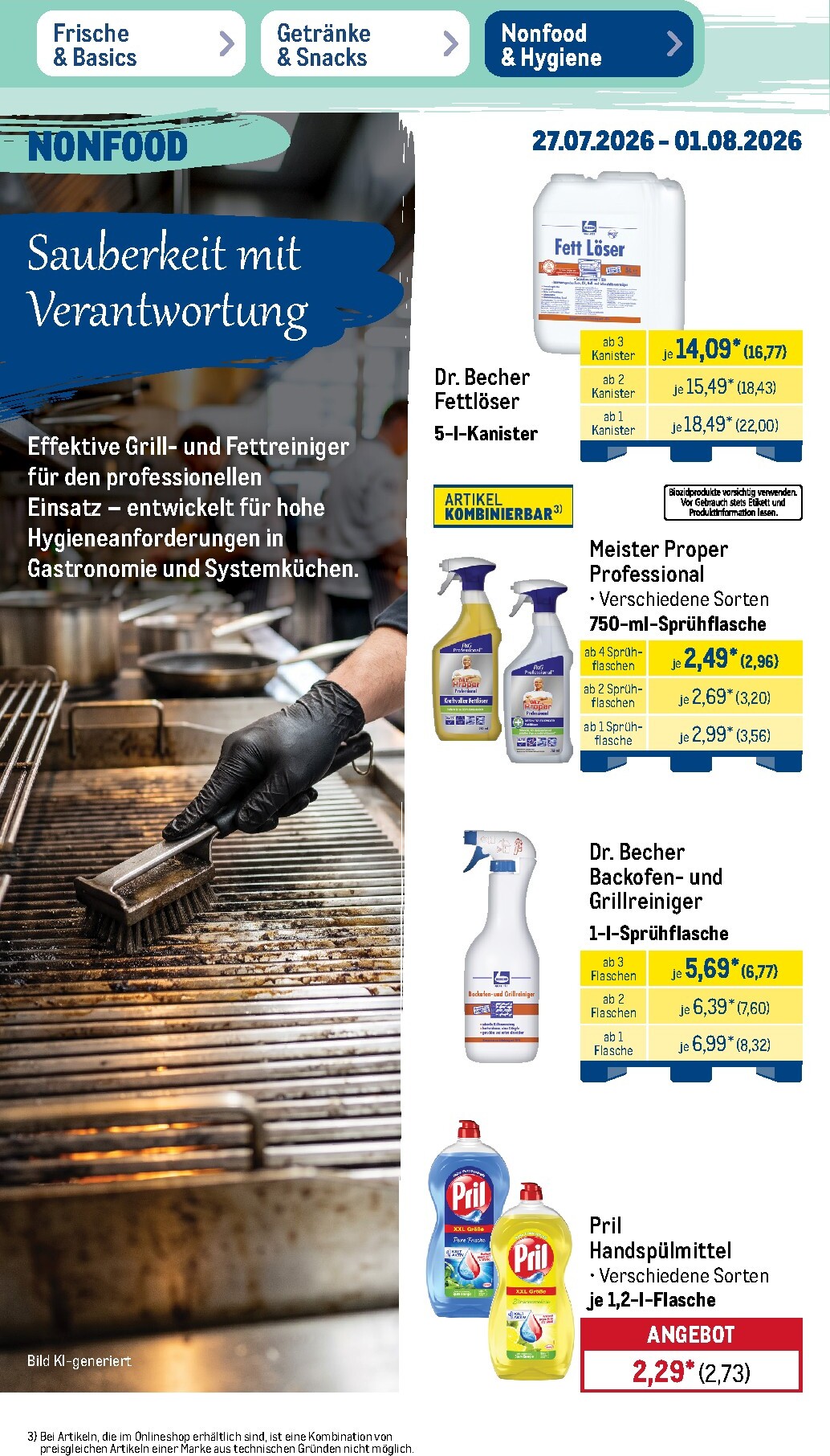 metro - Metro Prospekt nächste Woche – von Montag 27.07.2026 bis Samstag 01.08.2026 - page: 40
