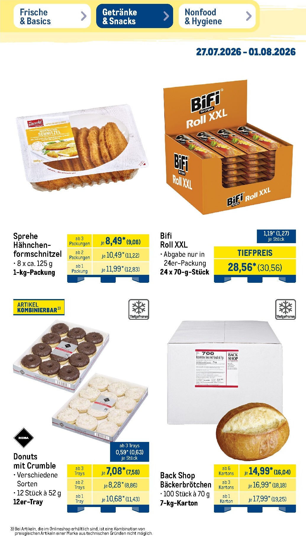 metro - Metro Prospekt nächste Woche – von Montag 27.07.2026 bis Samstag 01.08.2026 - page: 37