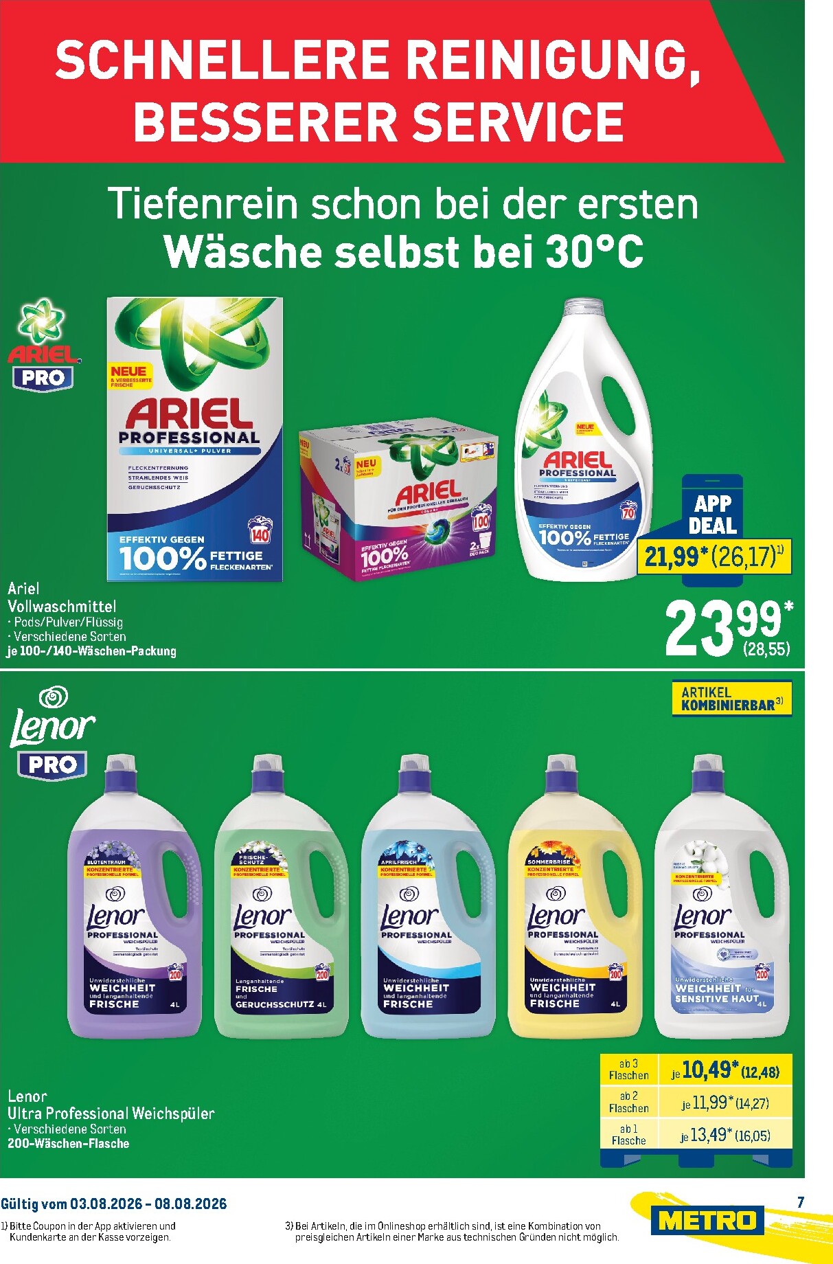 metro - Metro - Marken für Profis Prospekt nächste Woche – von Montag 03.08.2026 bis Samstag 08.08.2026 - page: 7