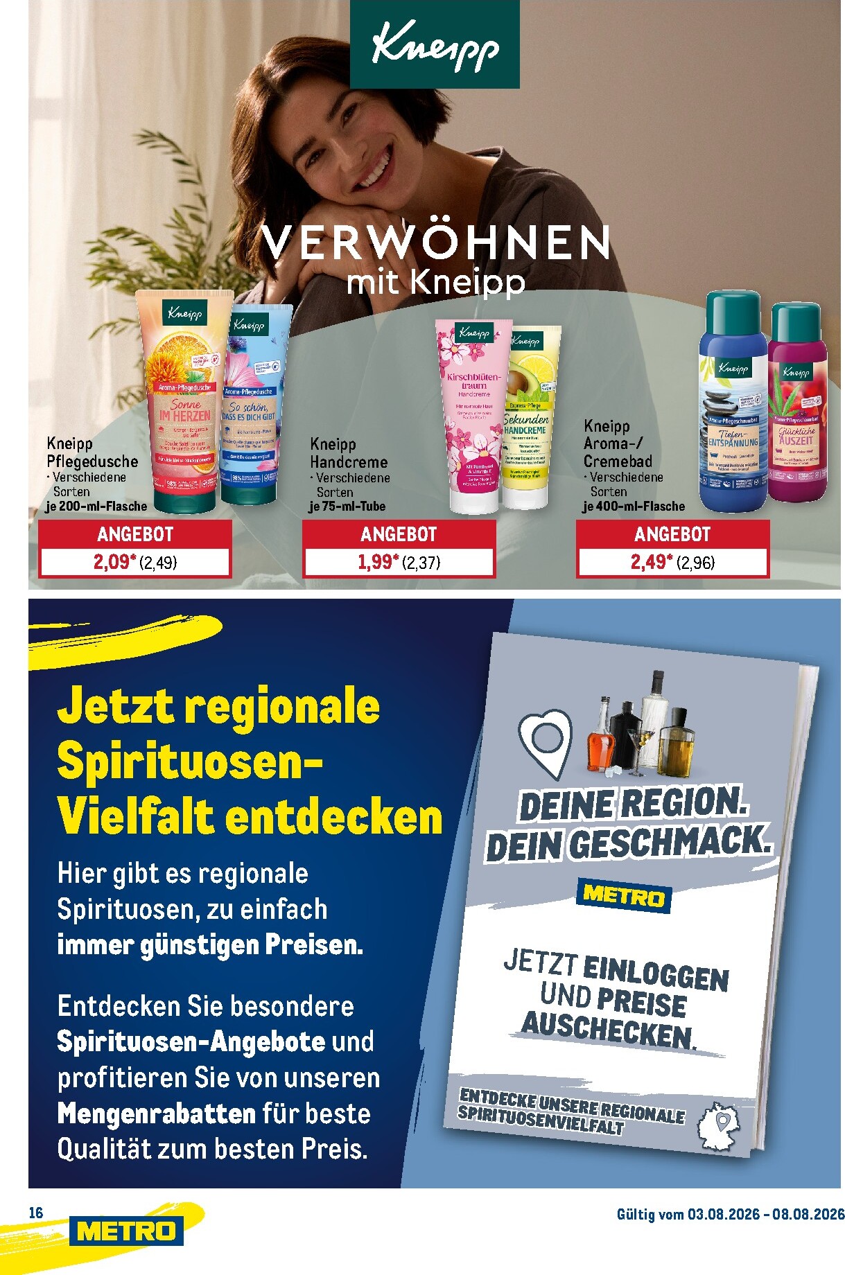 metro - Metro - Starke Marken Prospekt nächste Woche – von Montag 03.08.2026 bis Samstag 08.08.2026 - page: 16