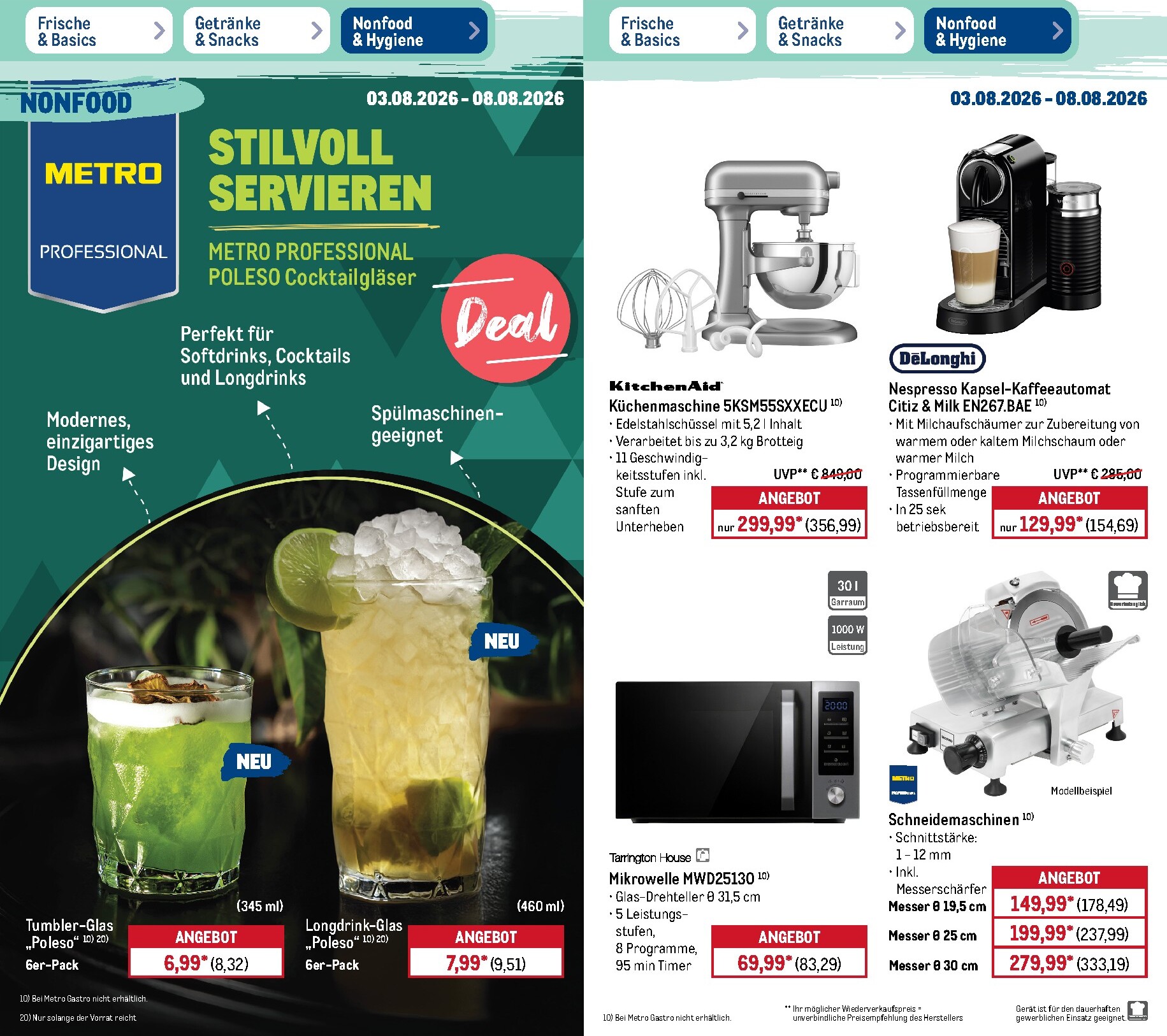 metro - Metro - Frische & Basics Prospekt nächste Woche – von Montag 03.08.2026 bis Samstag 08.08.2026 - page: 21