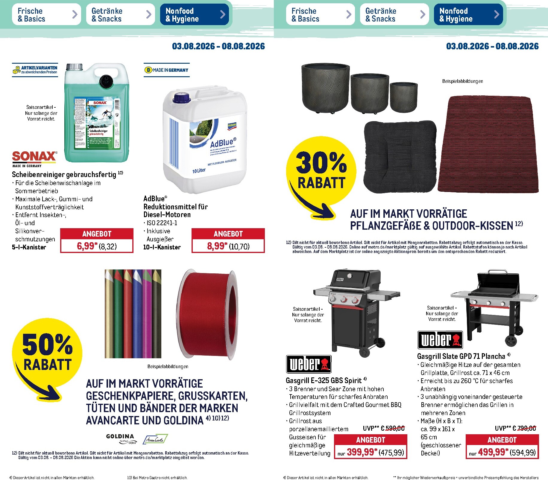 metro - Metro - Frische & Basics Prospekt nächste Woche – von Montag 03.08.2026 bis Samstag 08.08.2026 - page: 23