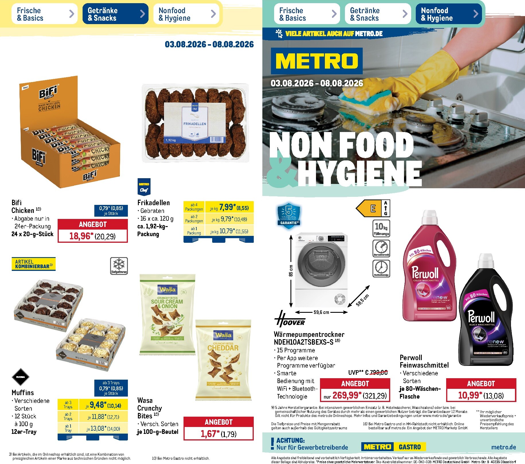 metro - Metro - Frische & Basics Prospekt nächste Woche – von Montag 03.08.2026 bis Samstag 08.08.2026 - page: 19