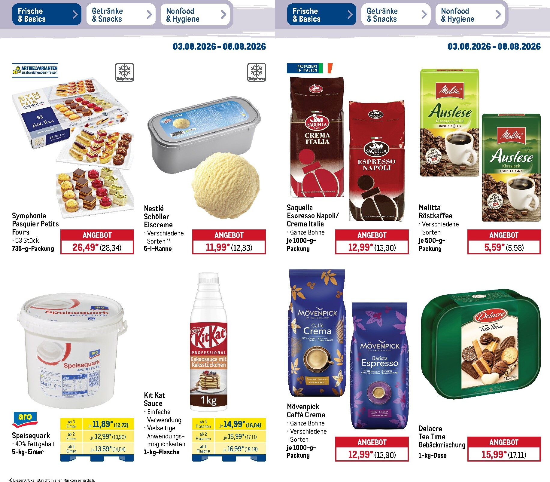metro - Metro - Frische & Basics Prospekt nächste Woche – von Montag 03.08.2026 bis Samstag 08.08.2026 - page: 11