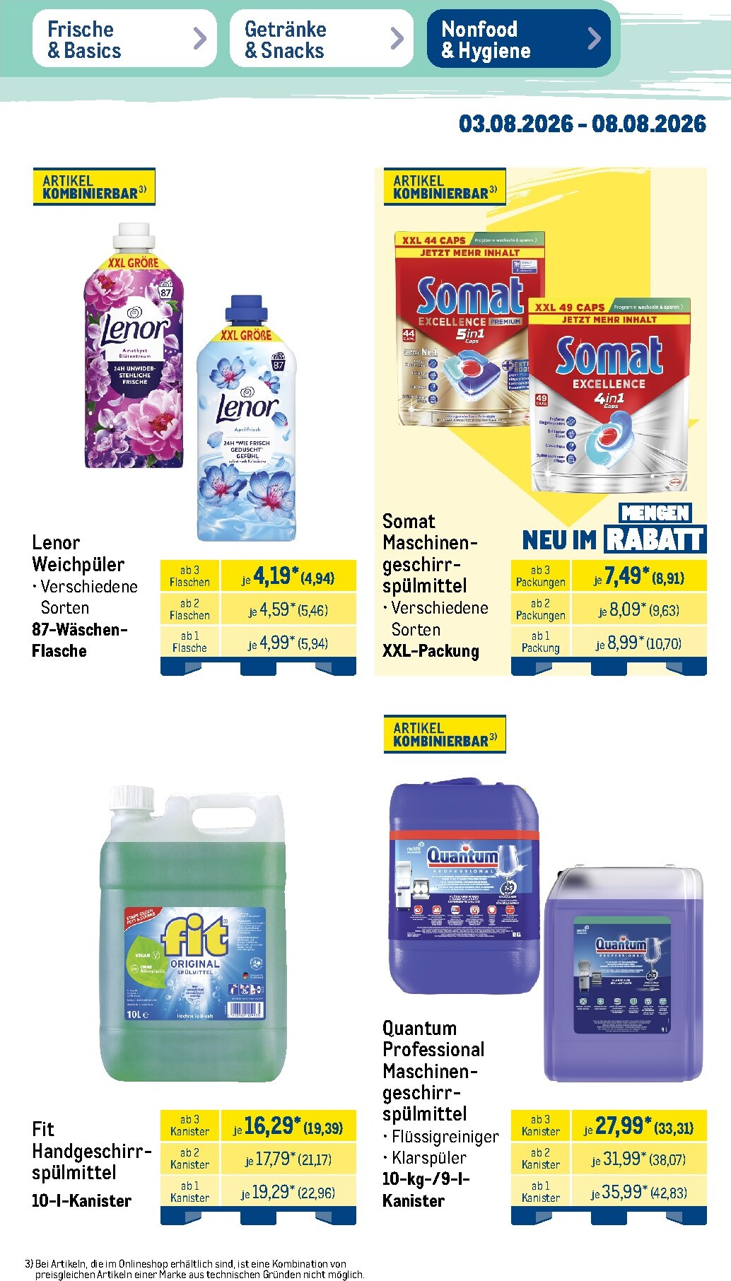 metro - Metro - Non Food & Hygiene Prospekt nächste Woche – von Montag 03.08.2026 bis Samstag 08.08.2026 - page: 13