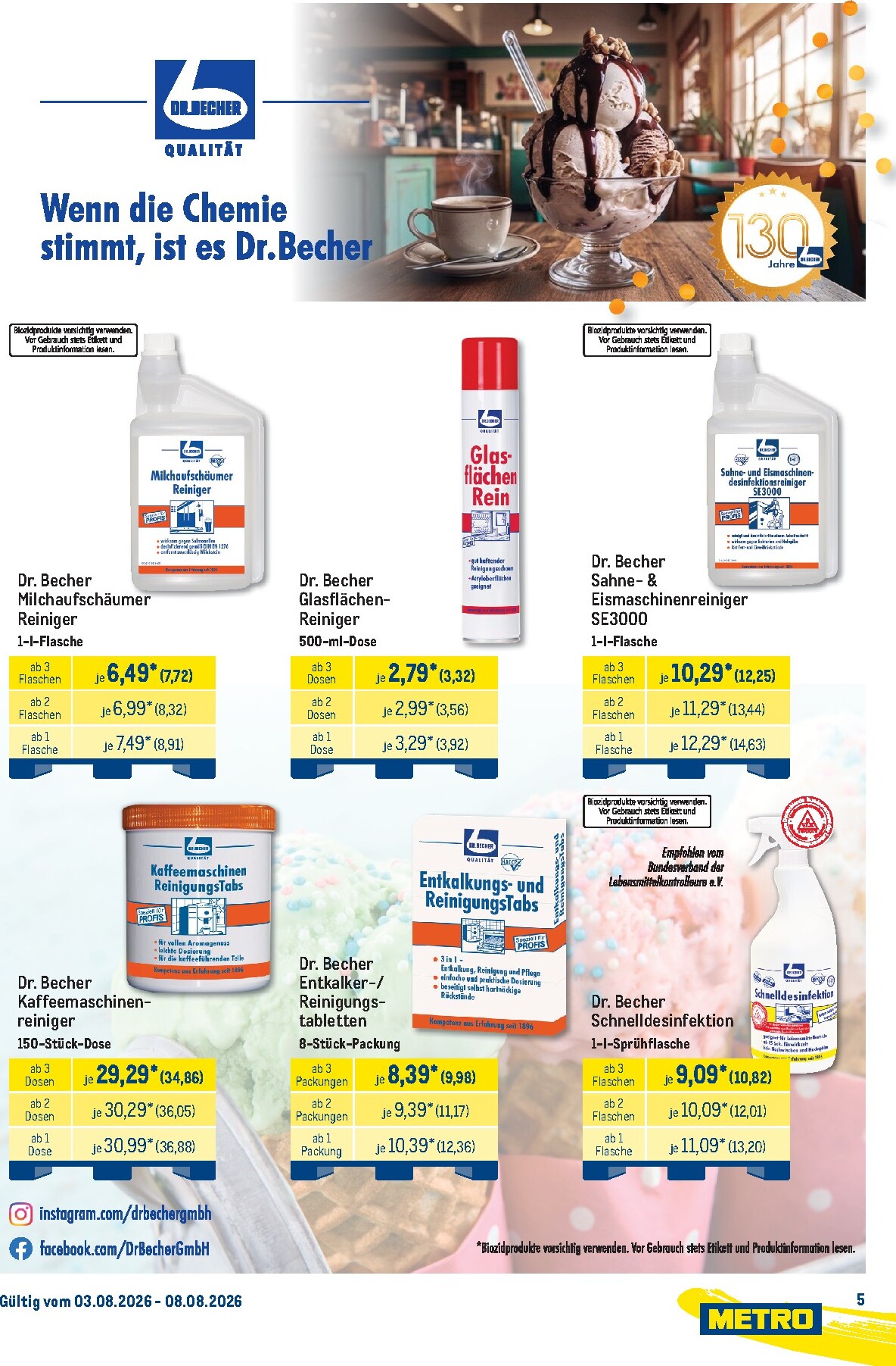 metro - Metro - Marken für Profis Prospekt – von Montag 03.08.2026 bis Samstag 08.08.2026 - page: 5