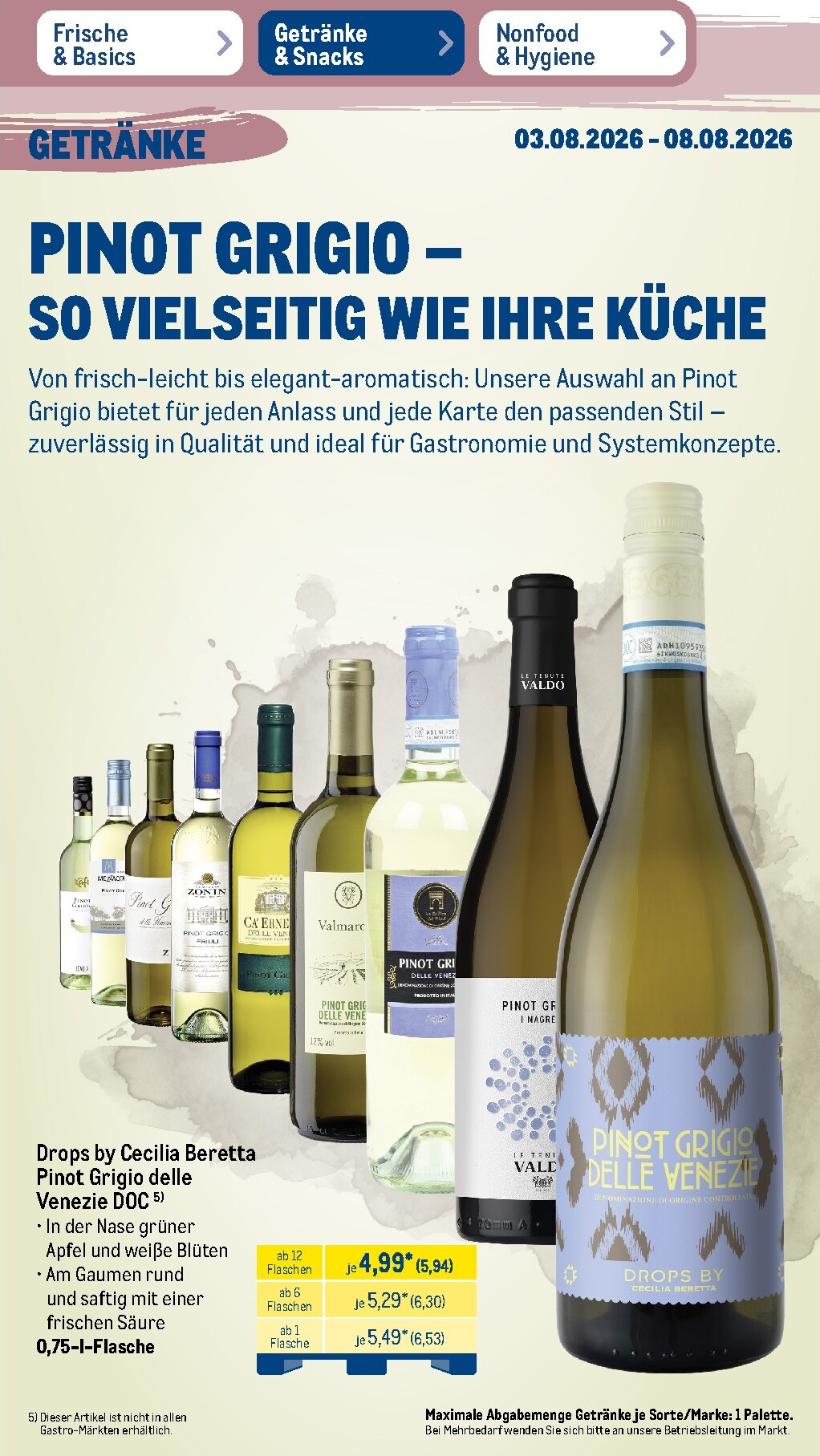 metro - Metro - Wochen Angebote Prospekt – von Montag 03.08.2026 bis Samstag 08.08.2026 - page: 33