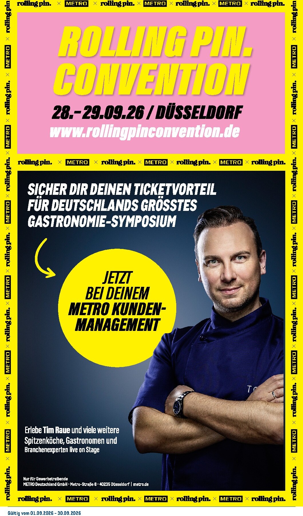 metro - Metro - Monats Menü Prospekt nächste Woche – von Dienstag 01.09.2026 bis Mittwoch 30.09.2026 - page: 42