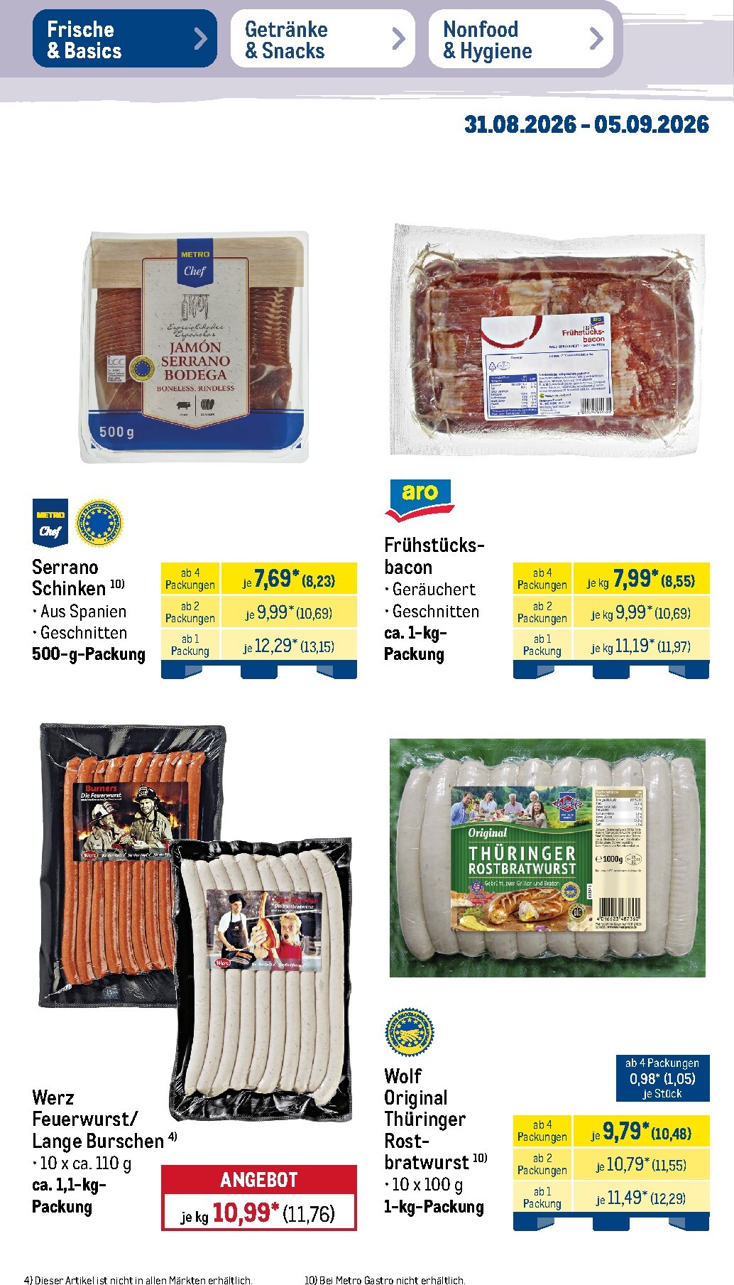 metro - Metro - NonFood Prospekt nächste Woche – von Montag 31.08.2026 bis Samstag 05.09.2026 - page: 46