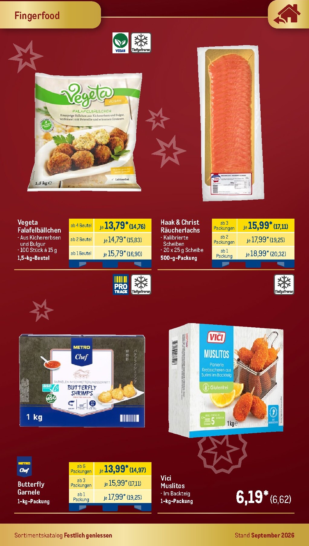 metro - Metro - Festlich Geniessen Prospekt – von Dienstag 01.09.2026 bis Donnerstag 31.12.2026 - page: 32