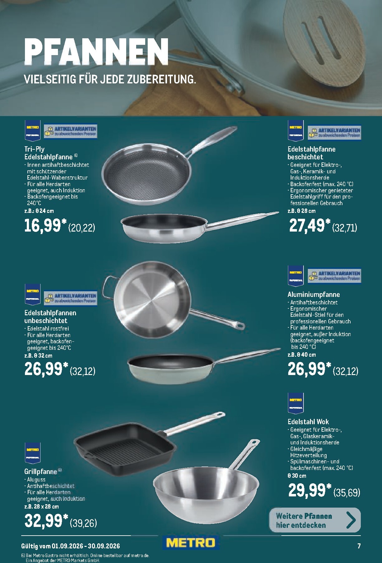 metro - Metro - Non-Food Flyer Prospekt – von Dienstag 01.09.2026 bis Mittwoch 30.09.2026 - page: 7