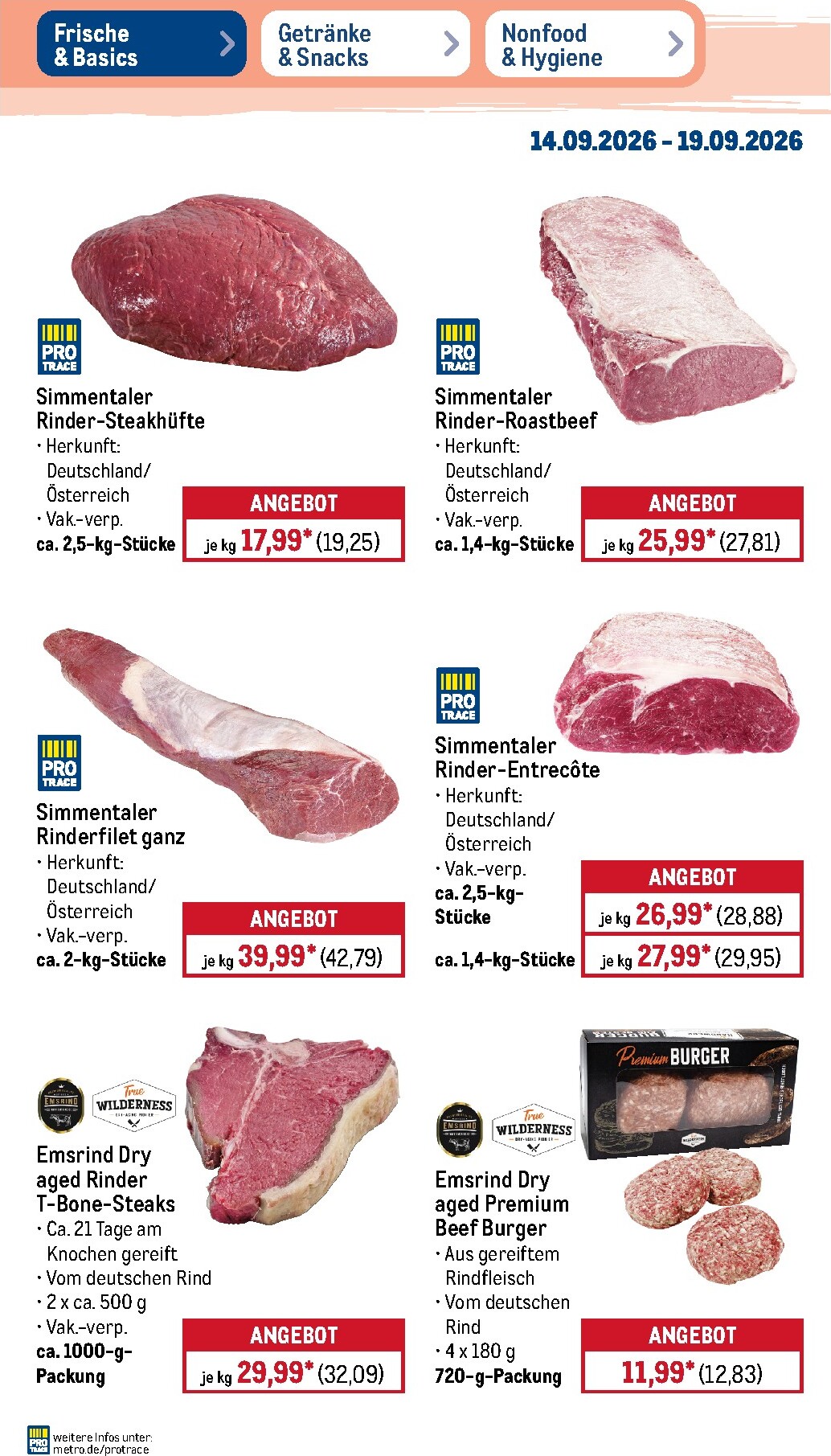 metro - Metro Prospekt nächste Woche – von Montag 14.09.2026 bis Samstag 19.09.2026 - page: 3