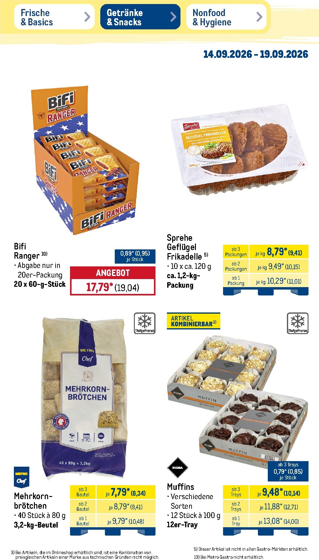 metro - Metro Prospekt nächste Woche – von Montag 14.09.2026 bis Samstag 19.09.2026 - page: 35