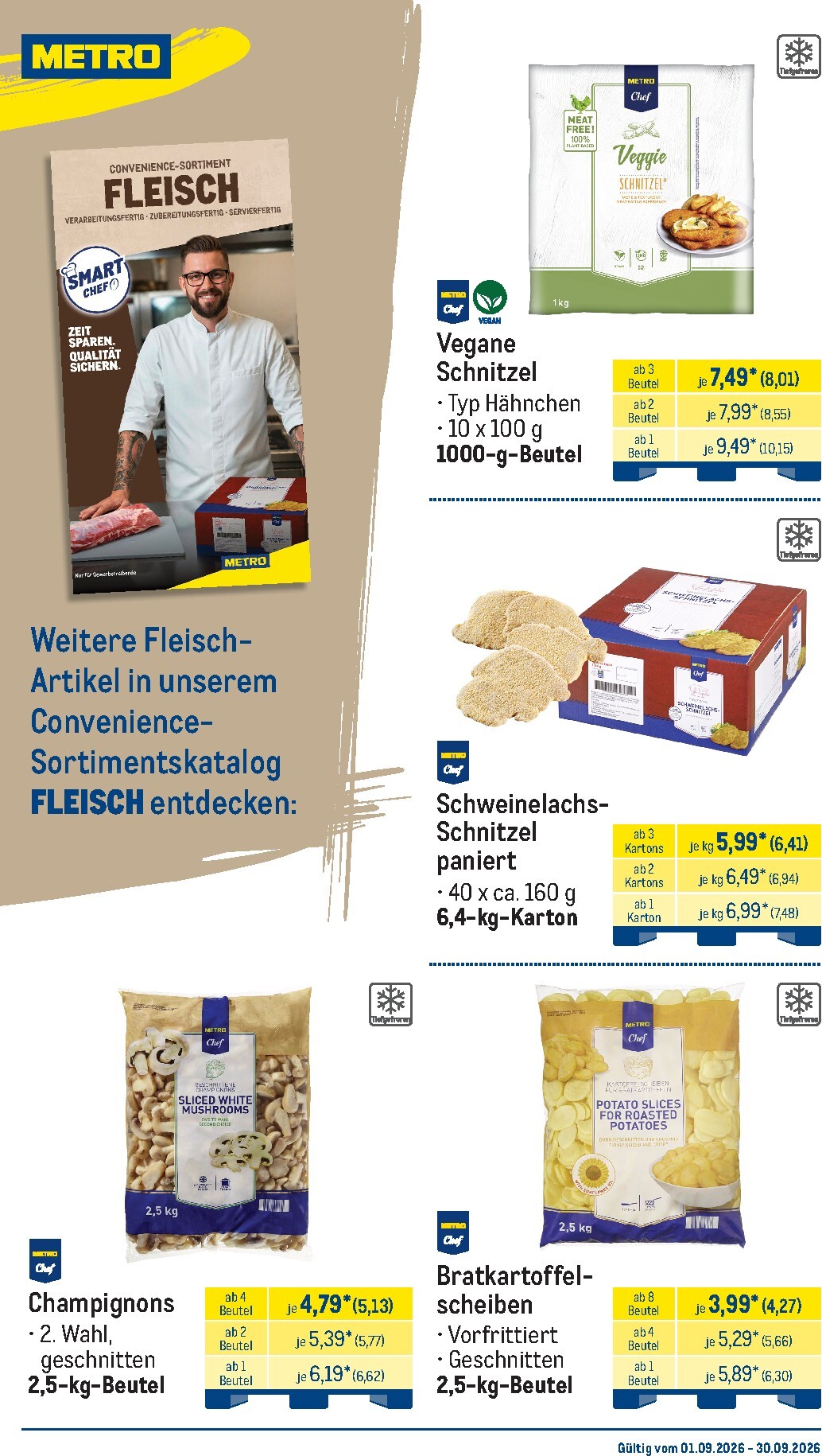 metro - Metro - Monats Menü Prospekt – von Dienstag 01.09.2026 bis Mittwoch 30.09.2026 - page: 7