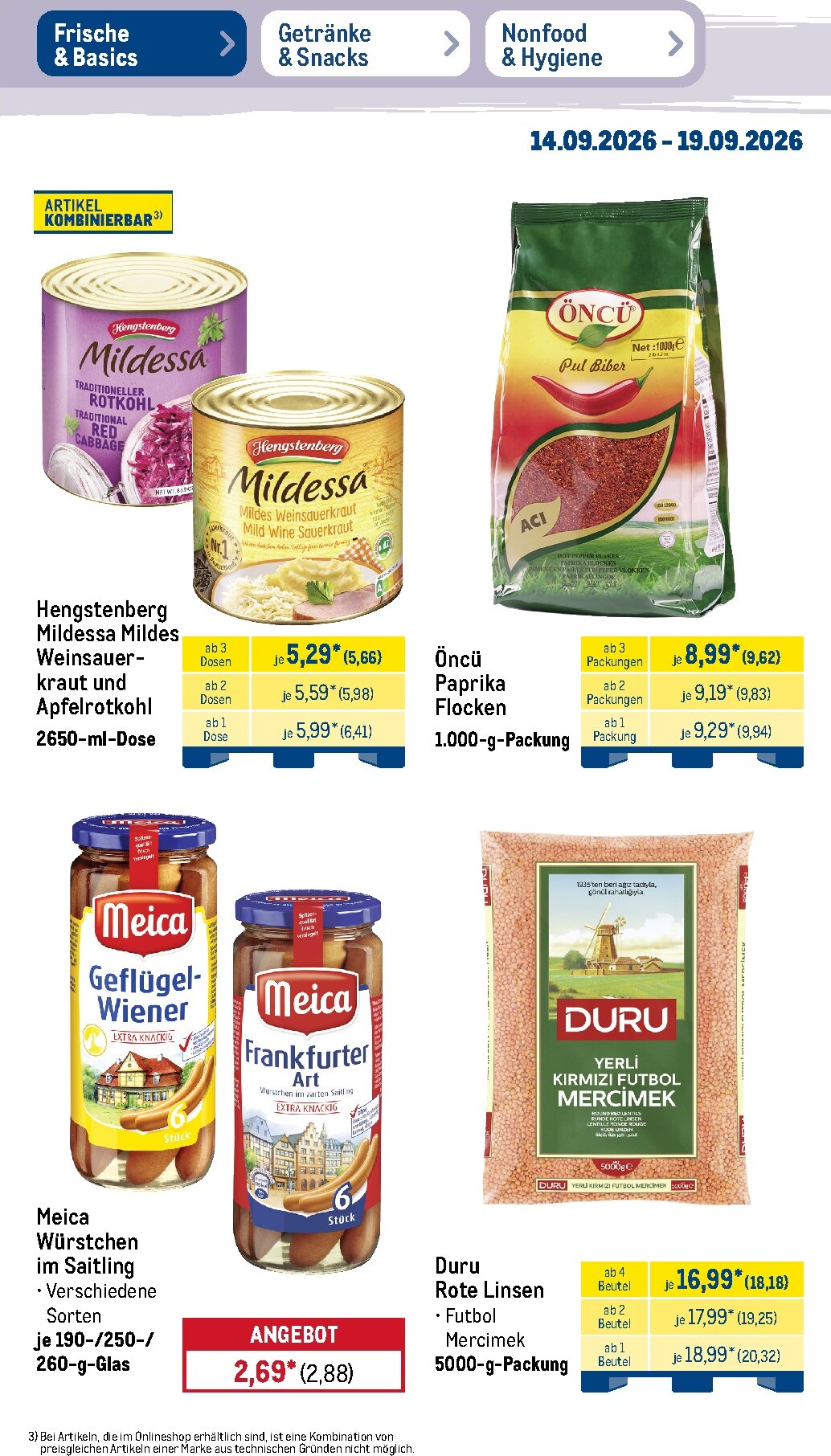 metro - Metro - NonFood Prospekt – von Montag 14.09.2026 bis Samstag 19.09.2026 - page: 50