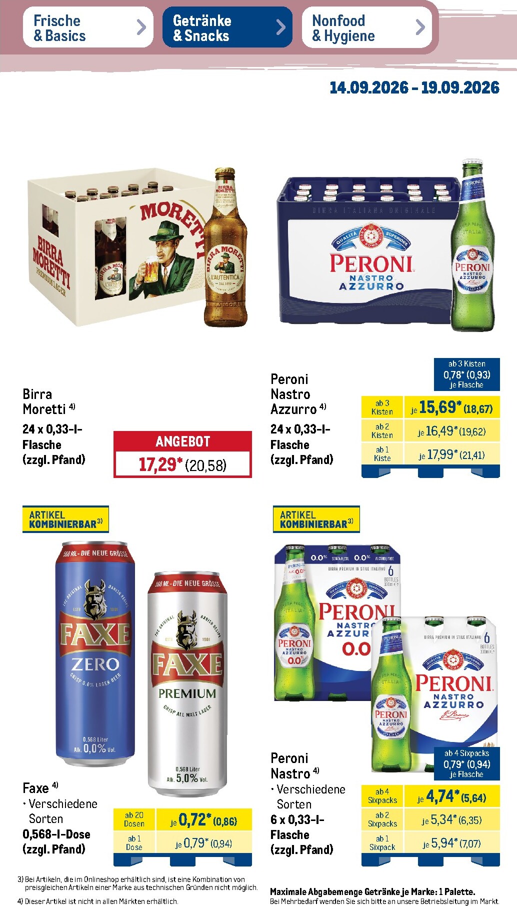 metro - Metro Prospekt – von Montag 14.09.2026 bis Samstag 19.09.2026 - page: 29