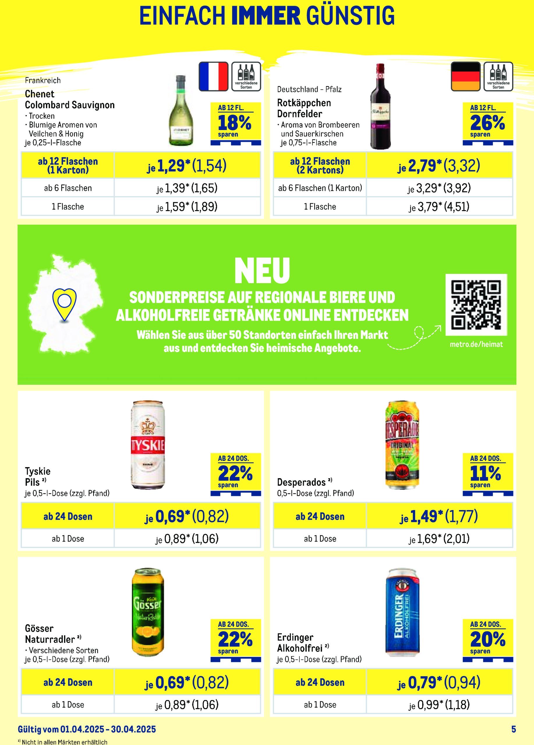 metro - Metro - Monats-Mix-Prospekt gültig von 01.04. bis 30.04. - page: 5