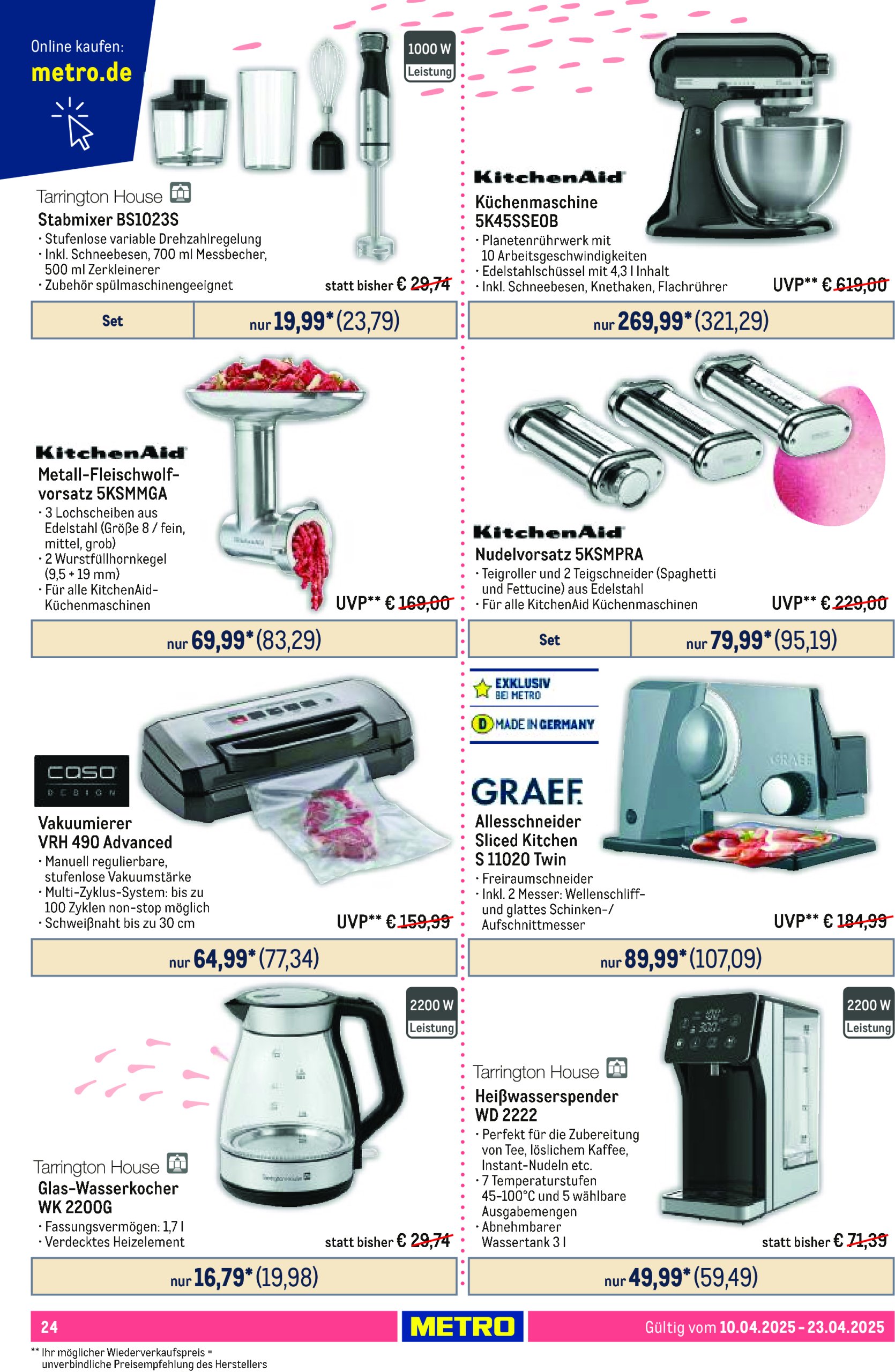 metro - Metro - Food-Nonfood-Prospekt gültig von 10.04. bis 23.04. - page: 24
