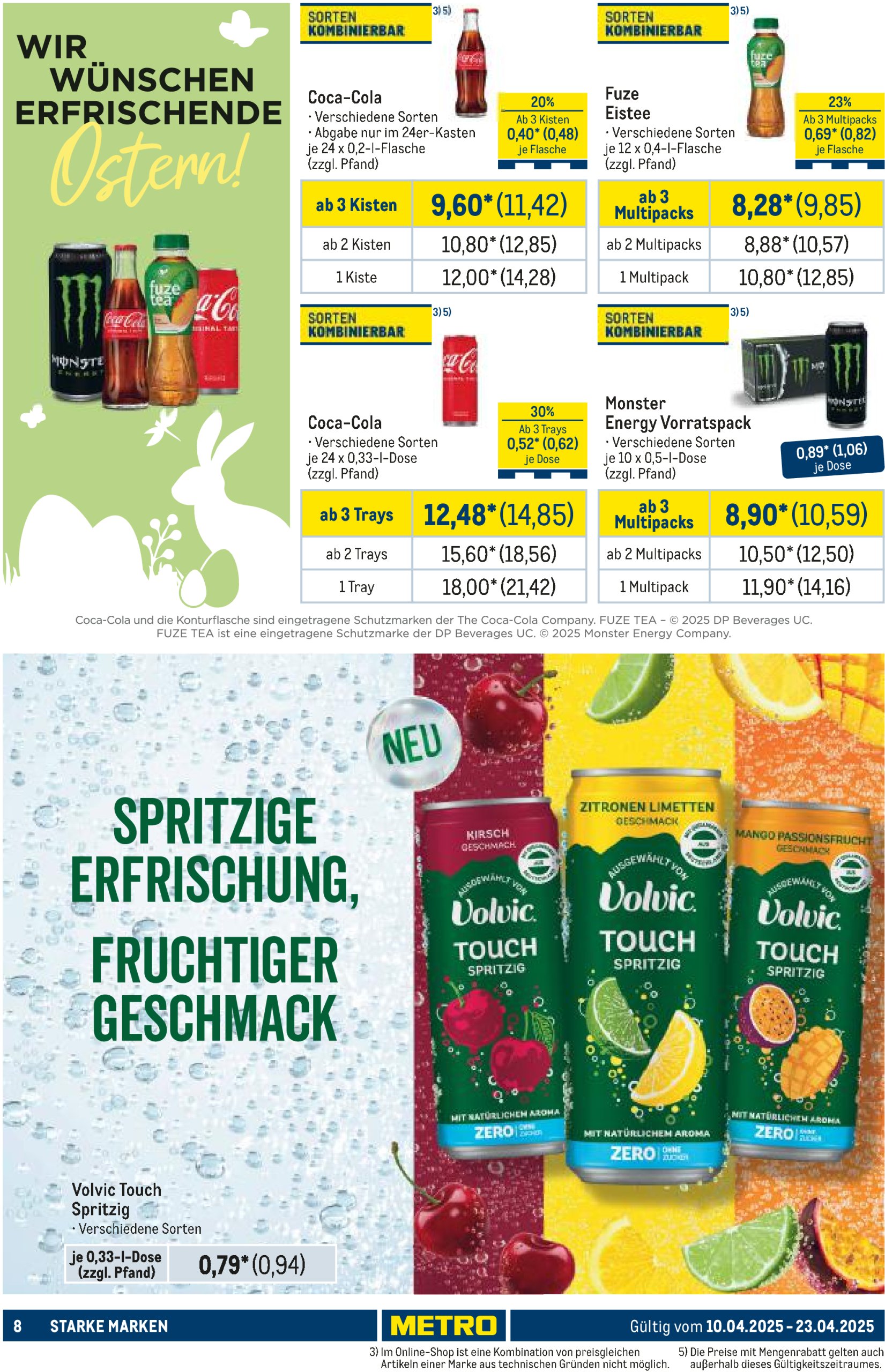metro - Metro - Starke Marken-Prospekt gültig von 10.04. bis 23.04. - page: 8