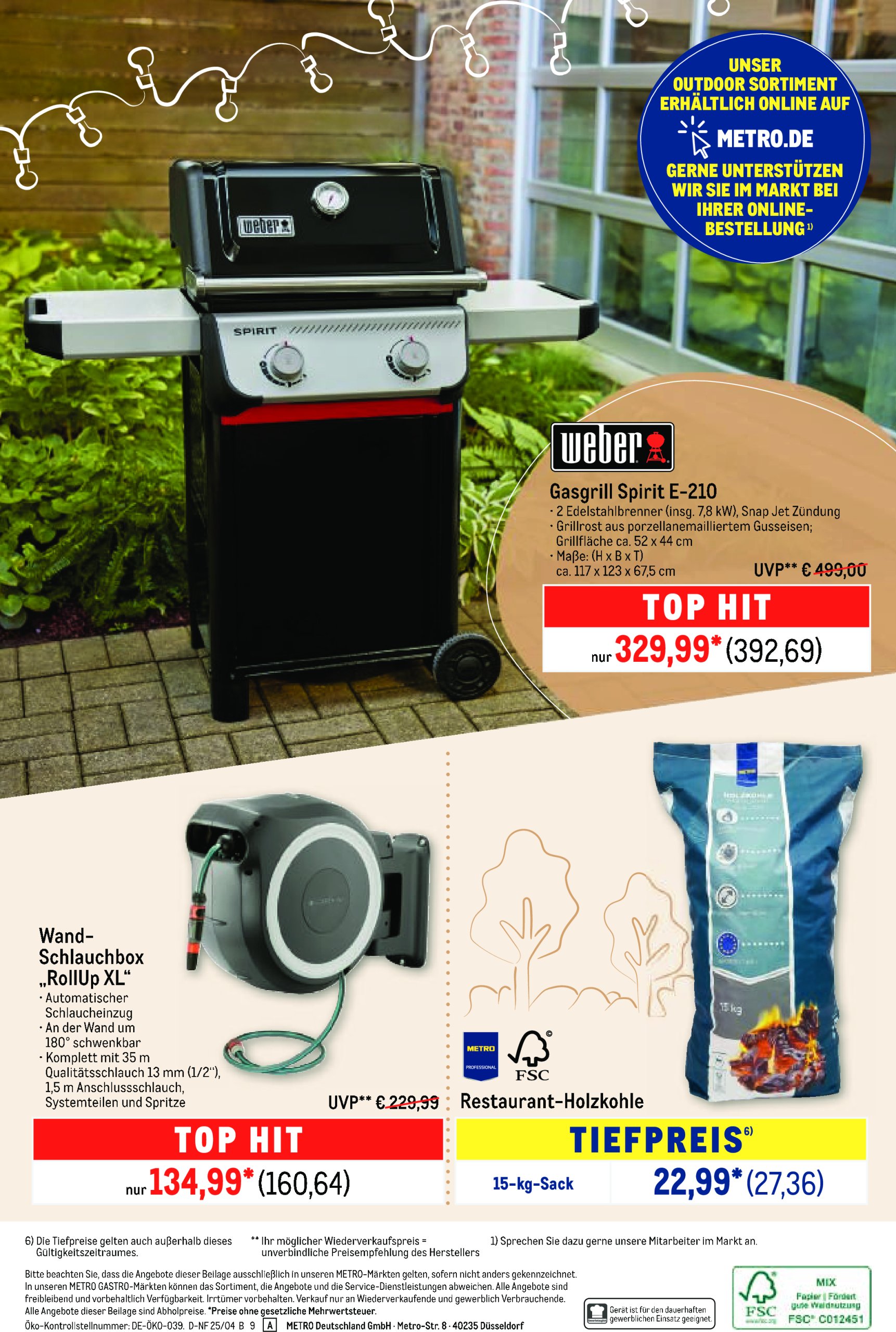 metro - Metro - Outdoor und Grill-Prospekt gültig von 10.04. bis 04.06. - page: 40 metro - Metro - Outdoor und Grill-Prospekt gültig von 10.04. bis 04.06. - page: 40