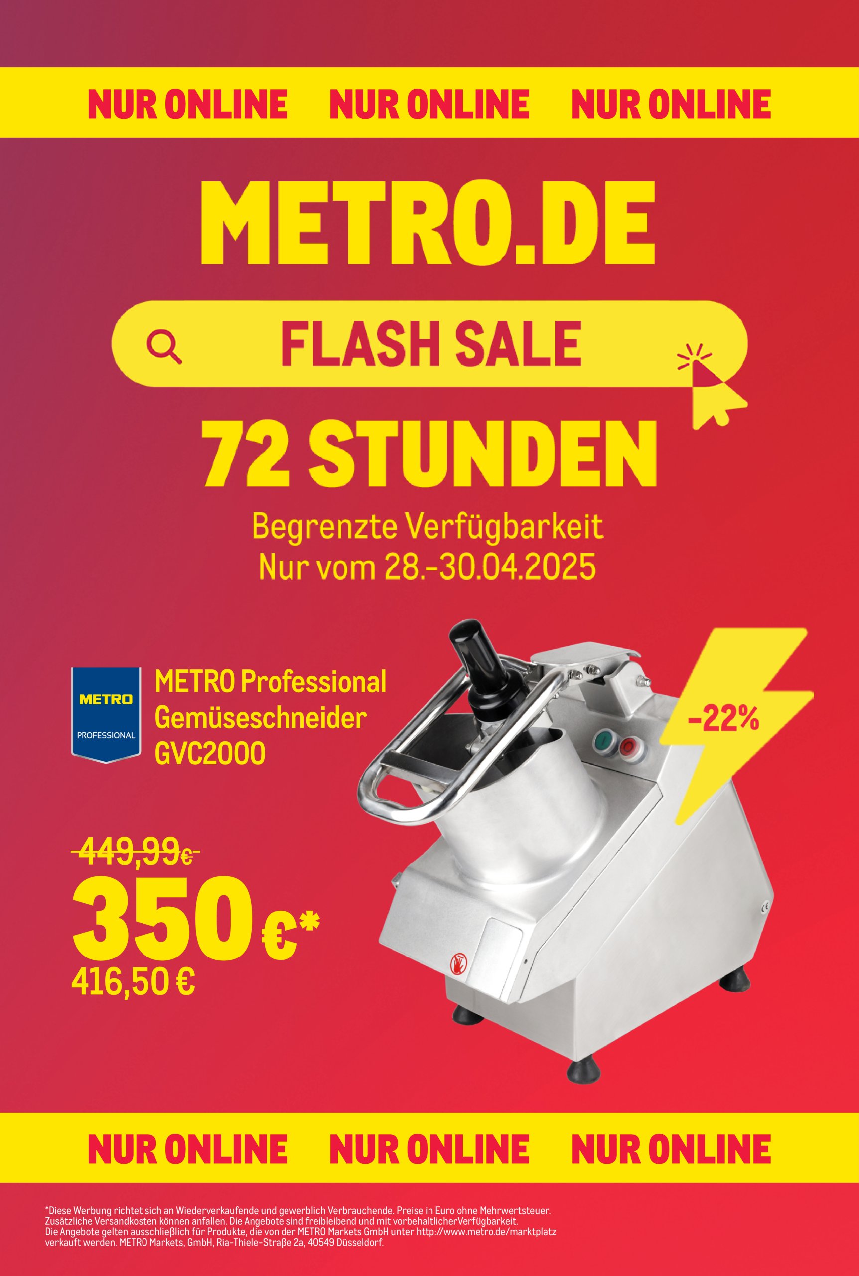 metro - Metro - Online: Wochen-Angebote-Prospekt gültig von 28.04. bis 04.05.