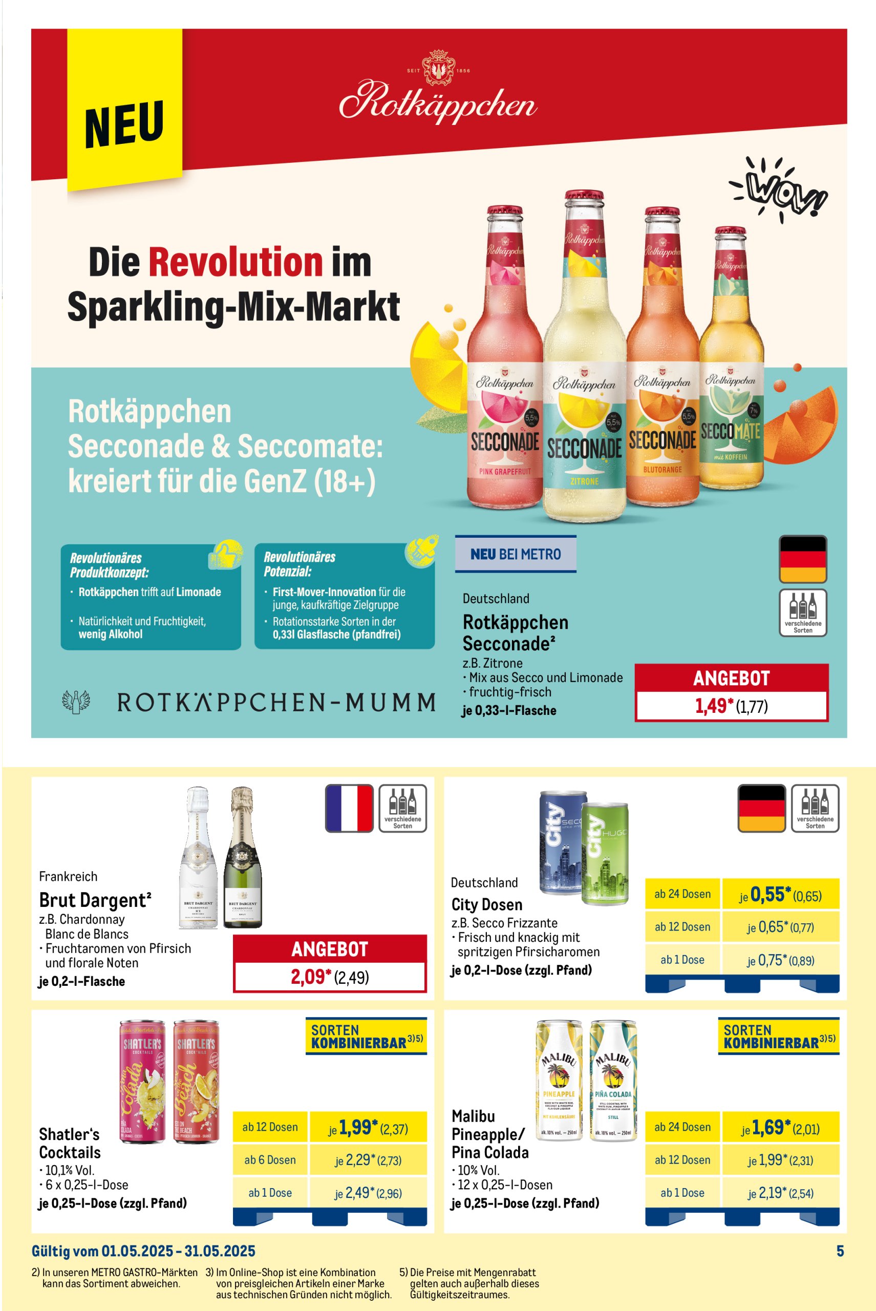 metro - Metro - Monats-Mix-Prospekt gültig von 01.05. bis 31.05. - page: 5
